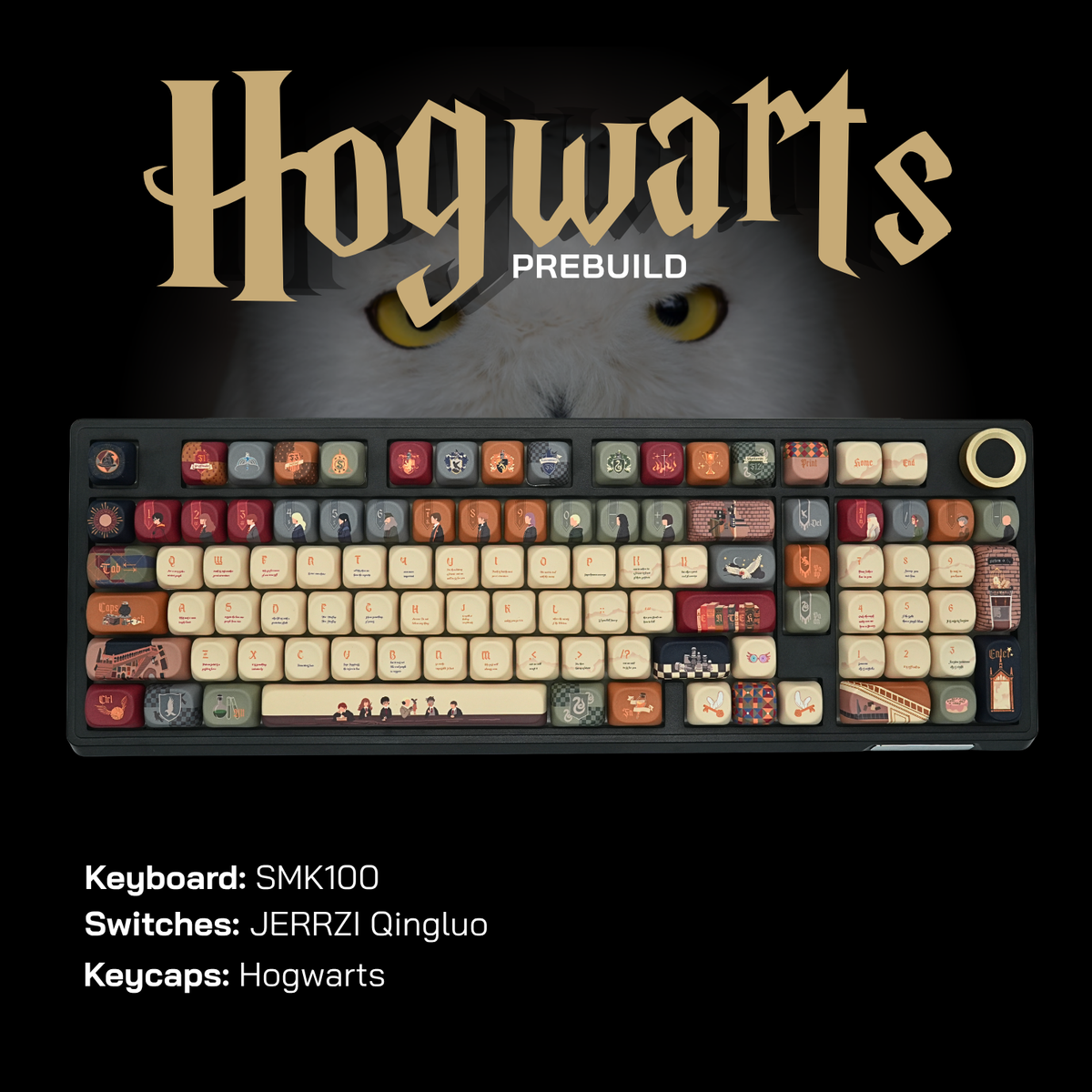 SMK100 Black Prebuilt - Hogwarts