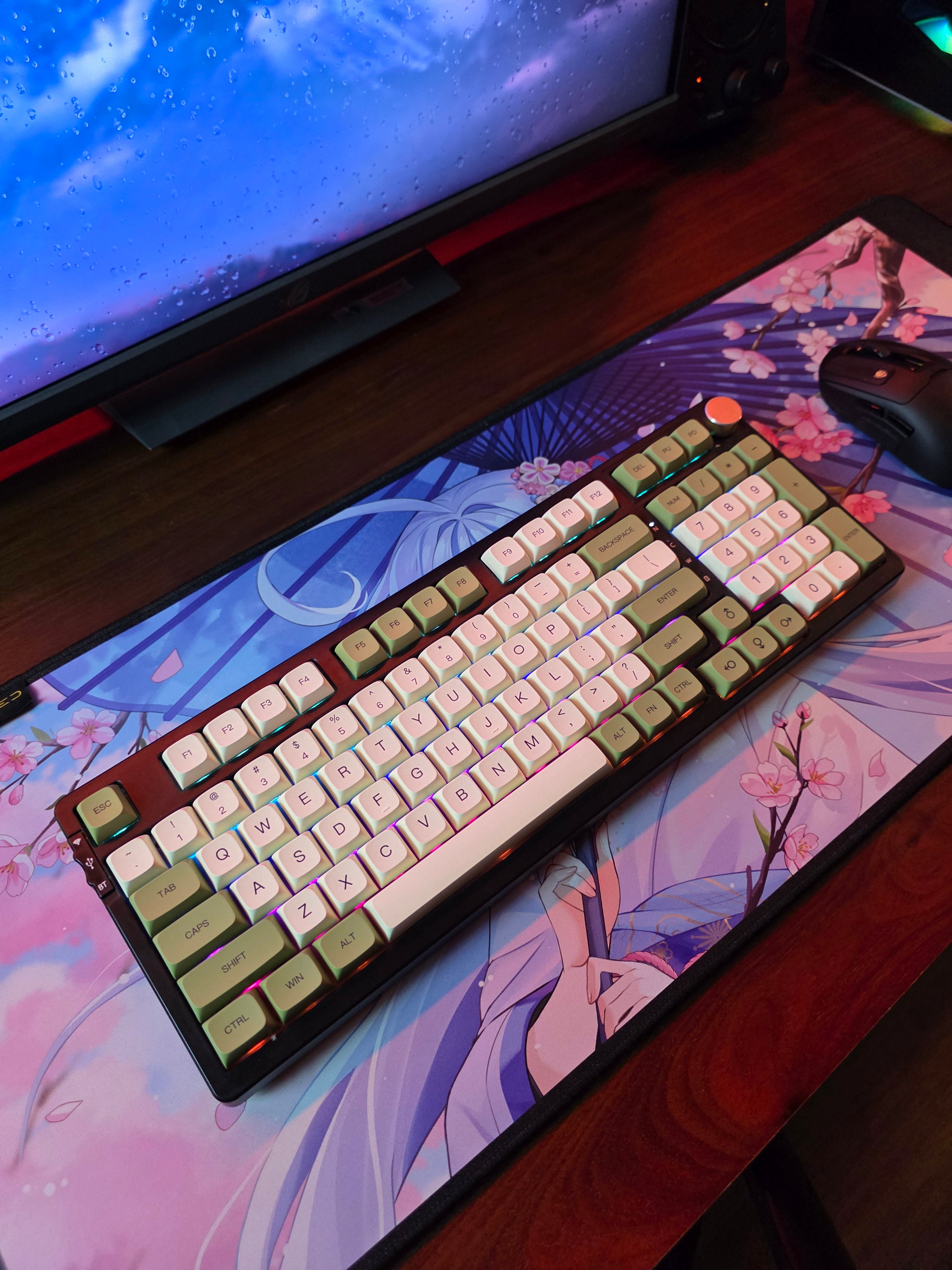 Matcha Keycap Set