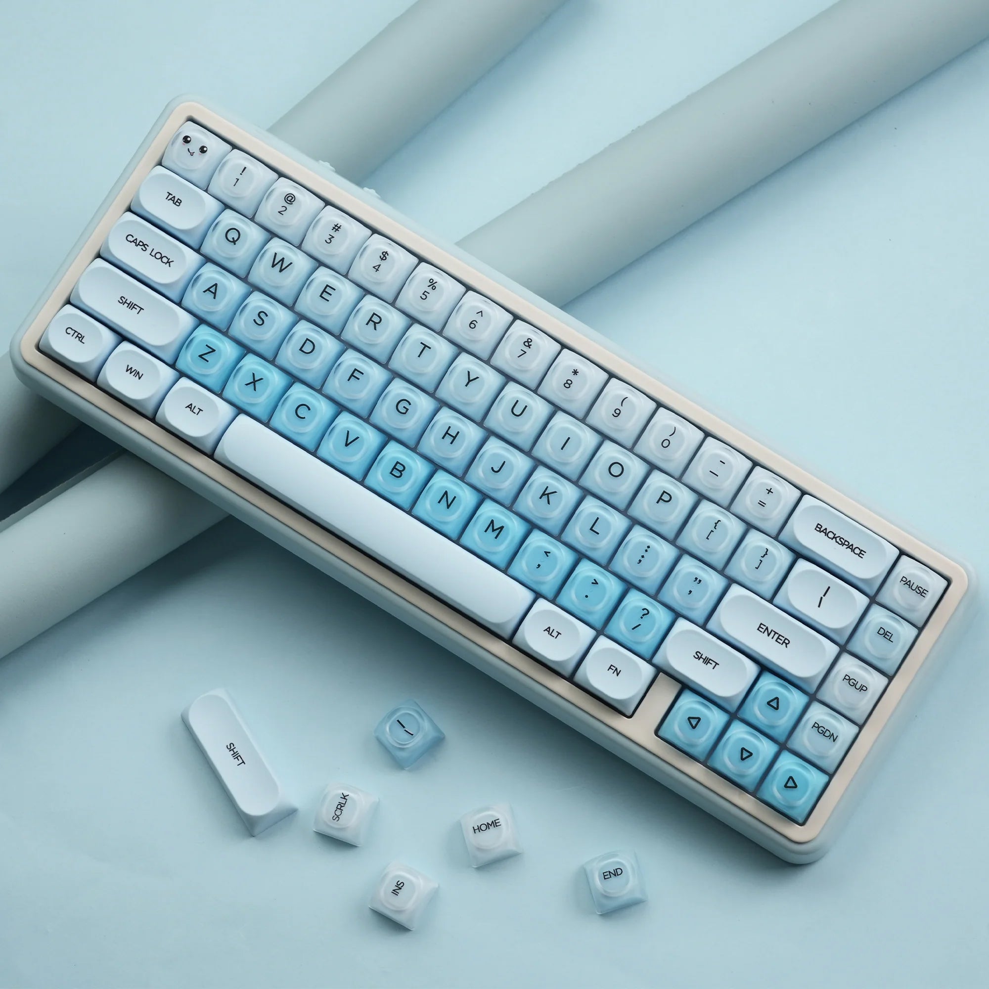 Aqua Keycap Set