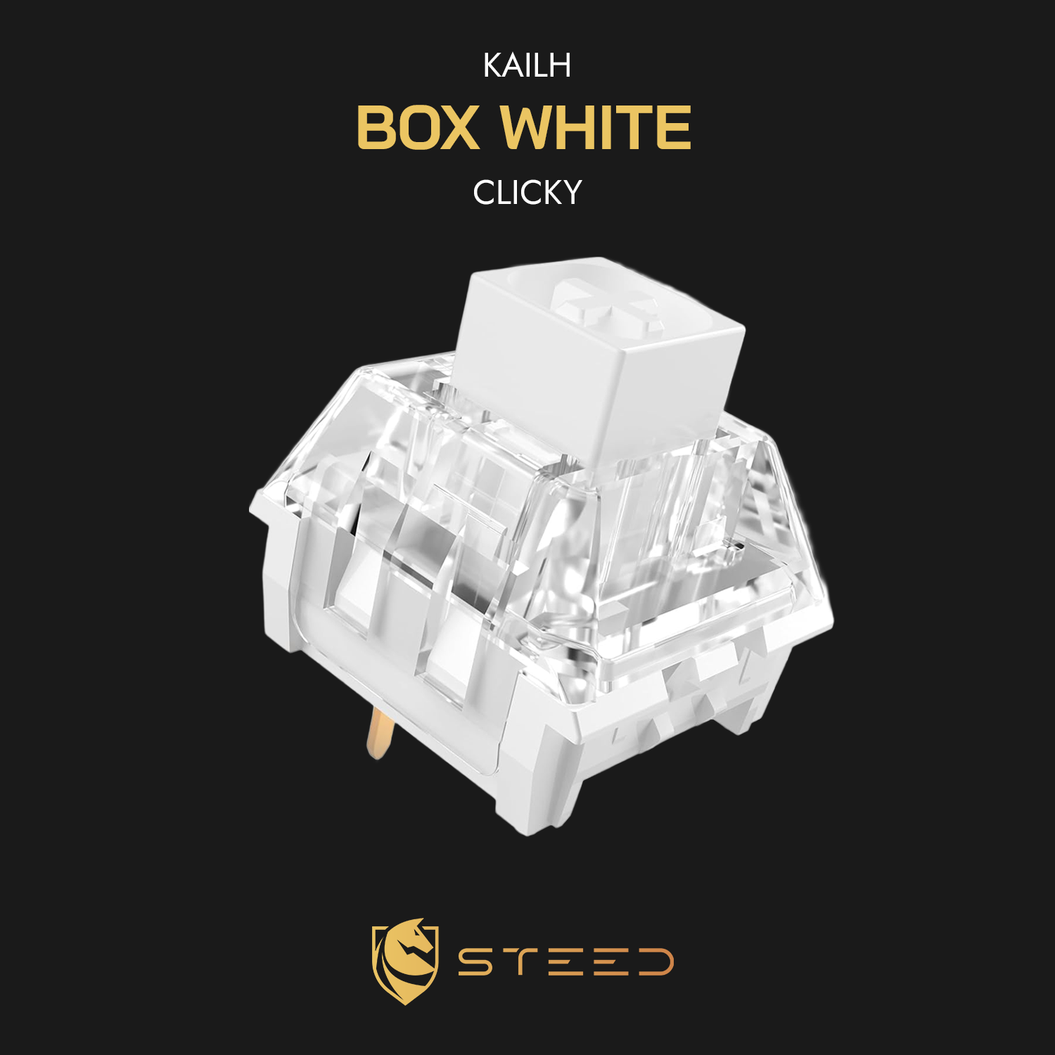 KAILH Box White - Clicky (10pcs/pk)