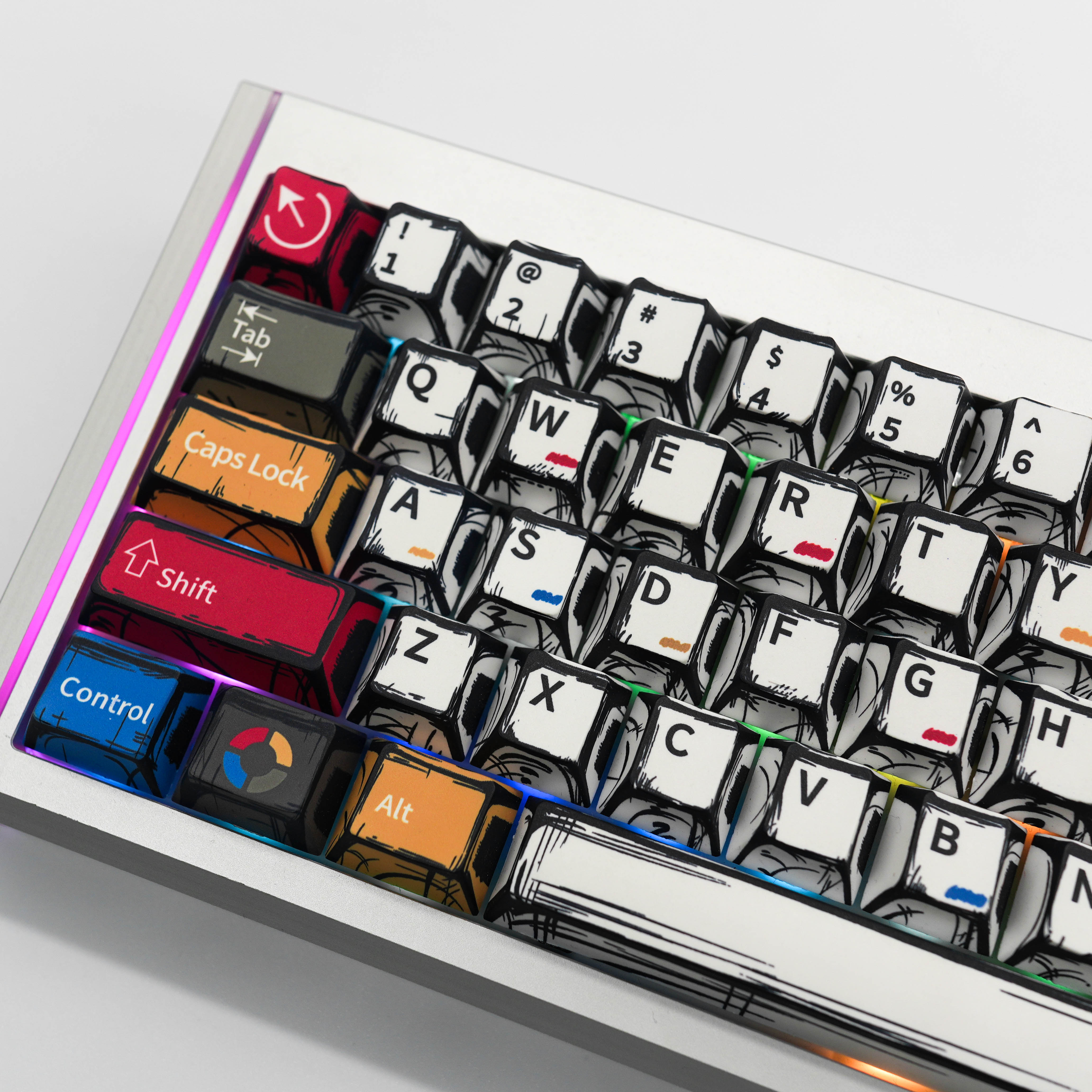 Comic Keycap Set