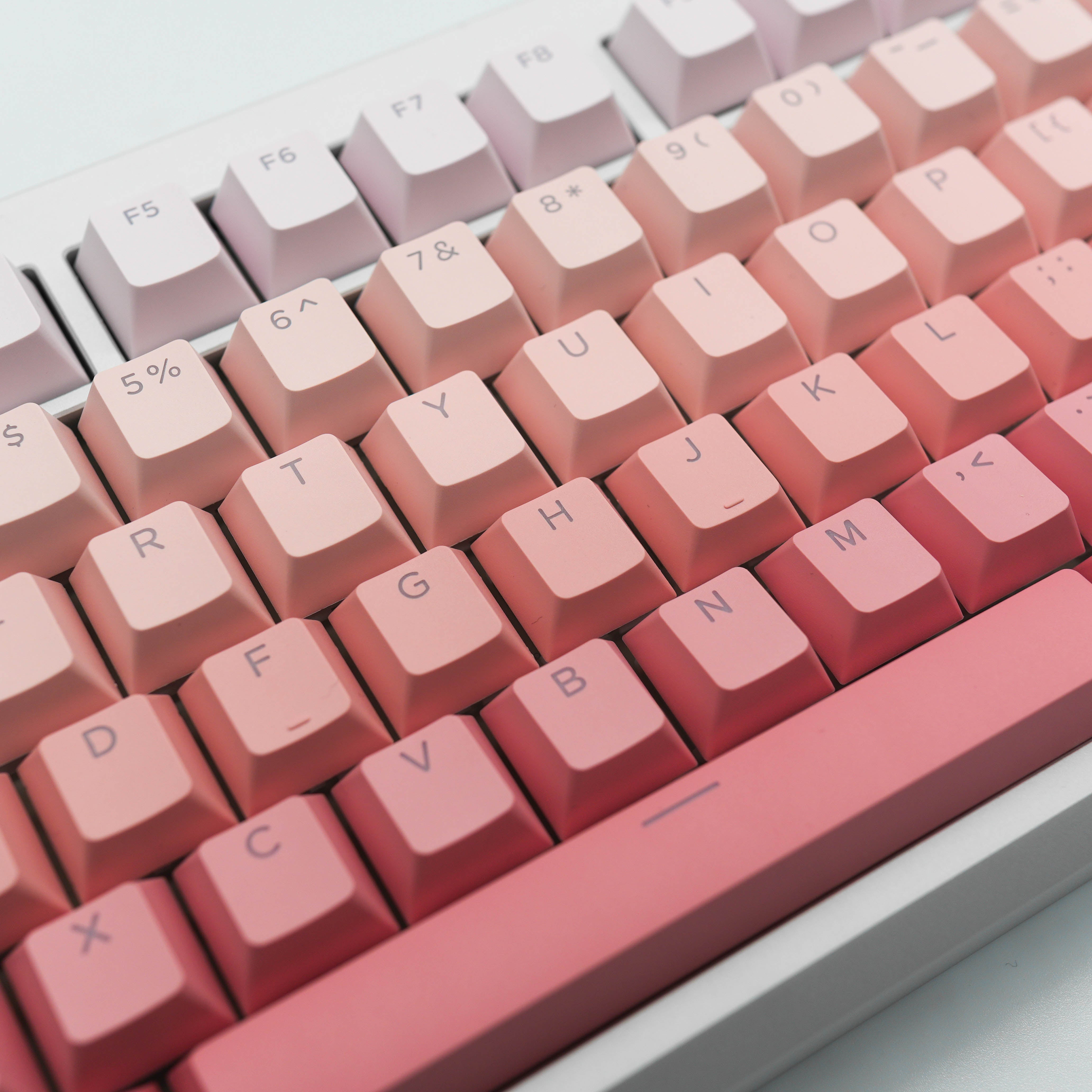 Shine Through Blush Keycap Set