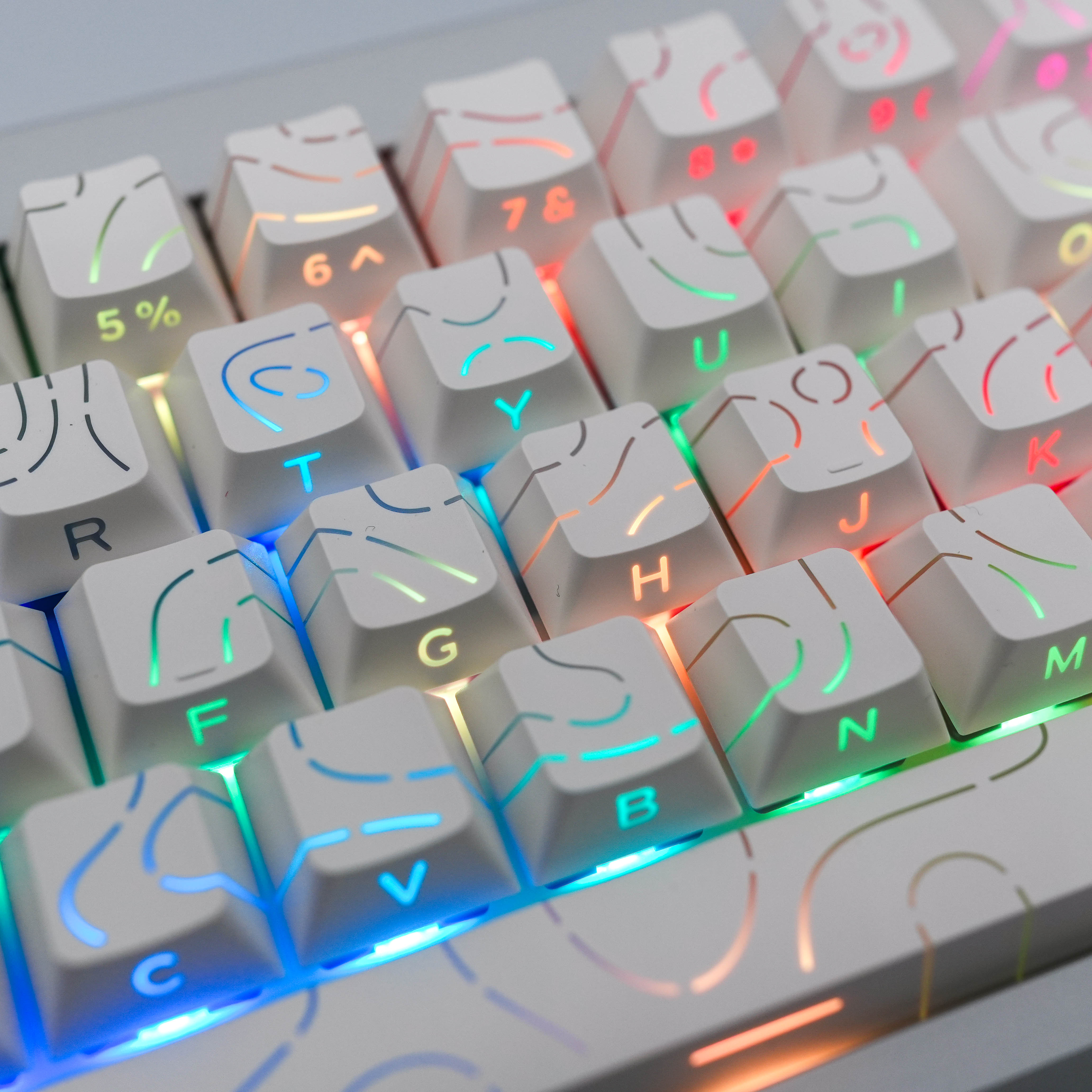 Topography Keycap Set