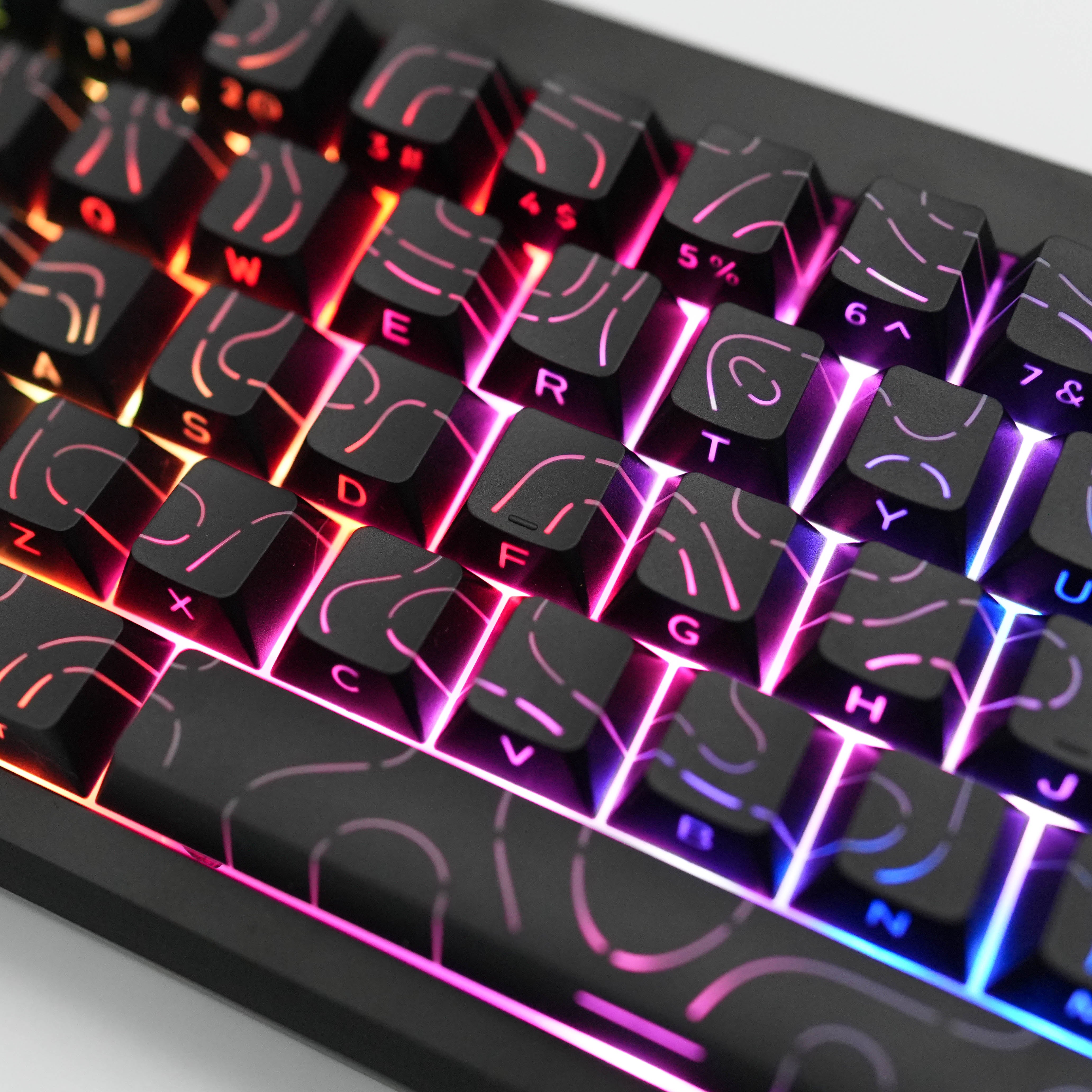 Topography Keycap Set