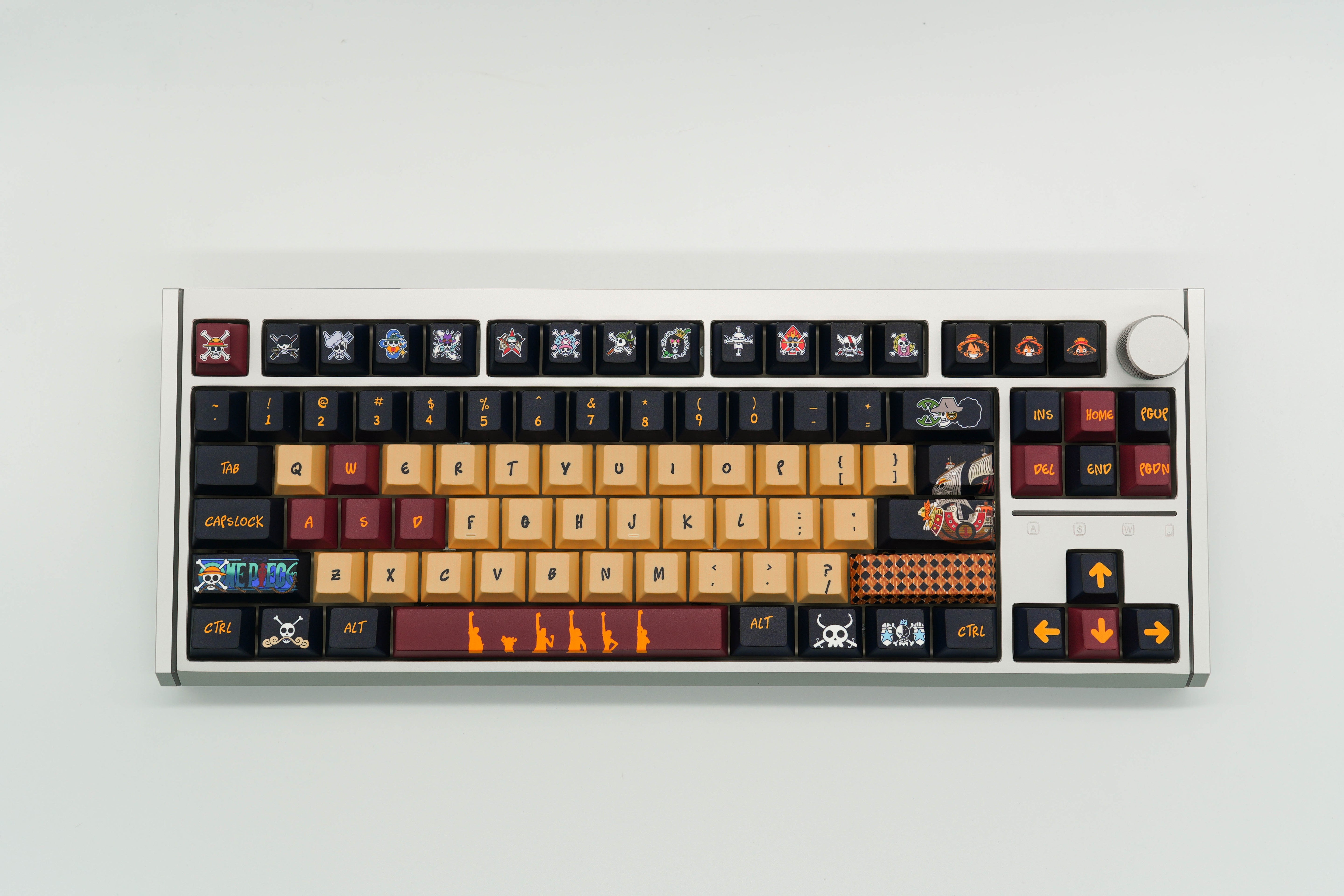 Straw Hat Pirate Keycap Set