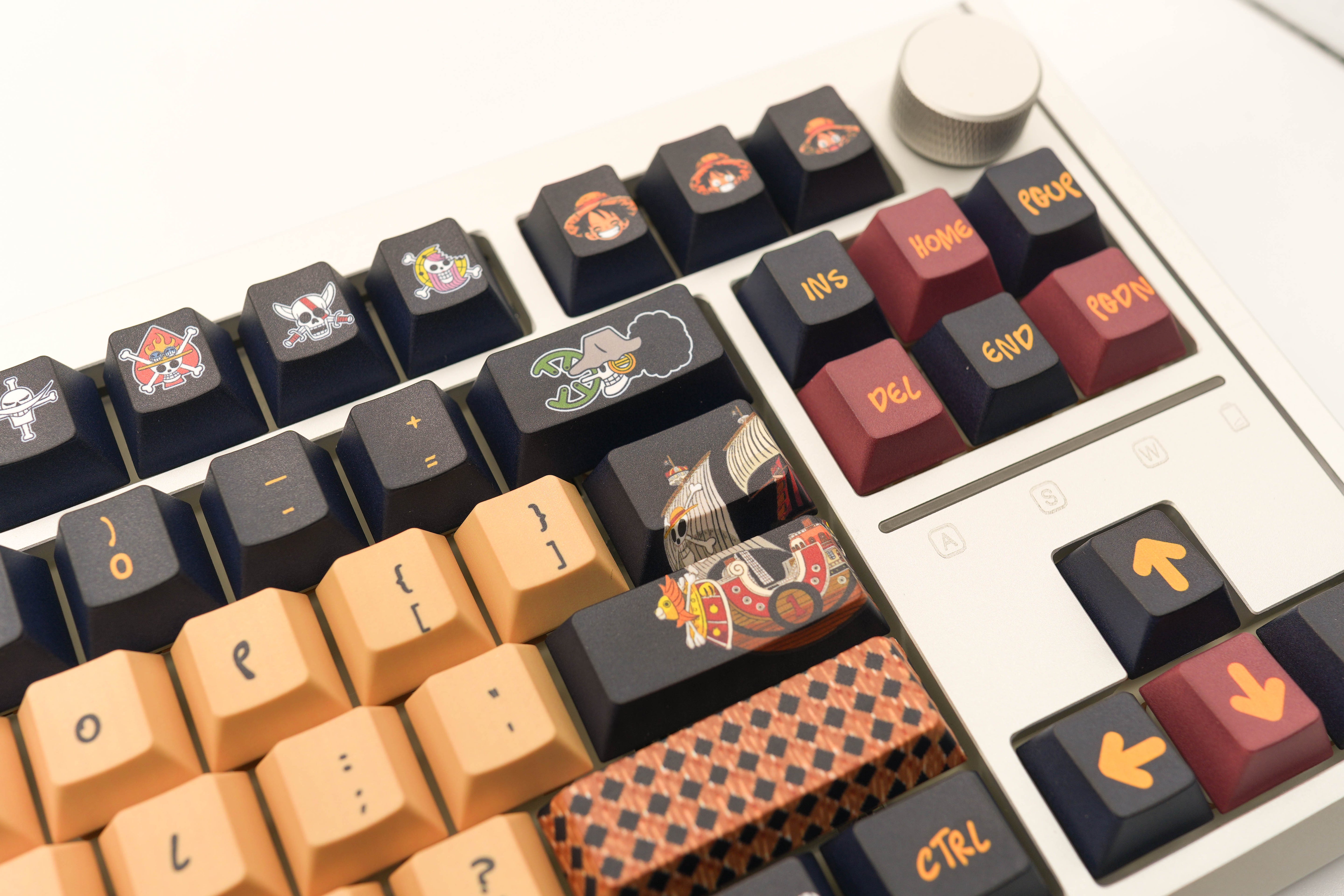 Straw Hat Pirate Keycap Set