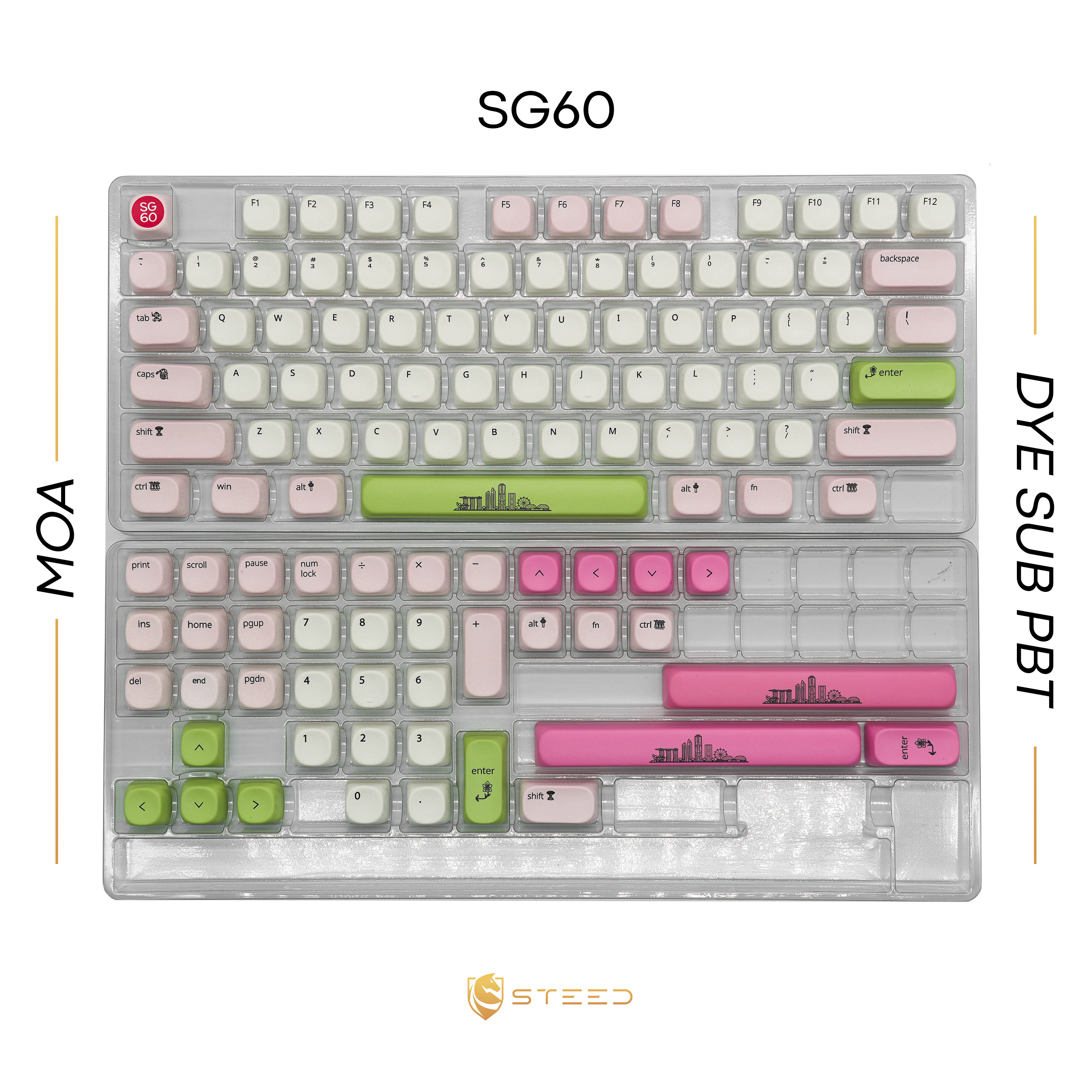 SG60 Keycap Set