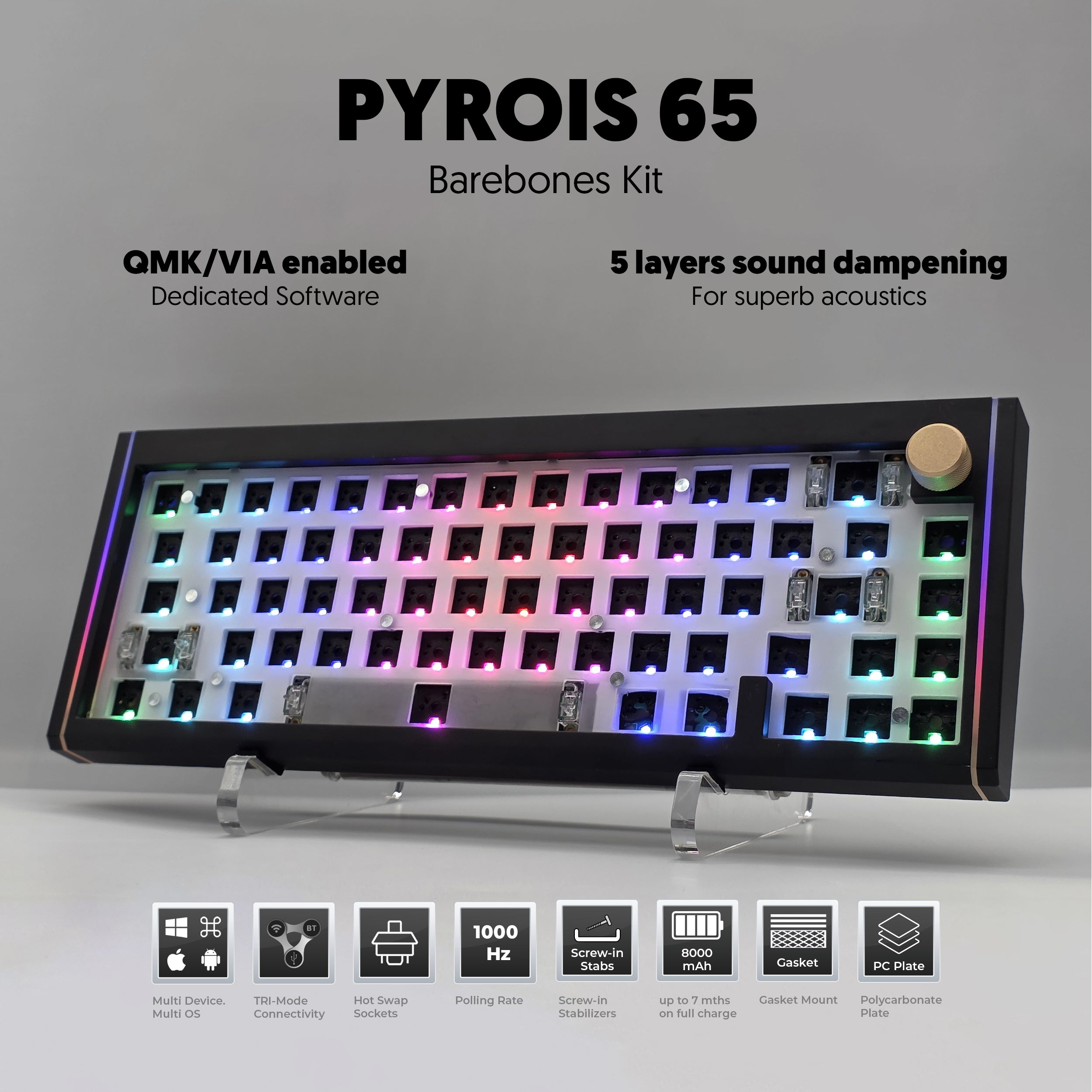 PYROIS 65 Barebones Kit (Pre-Order: ETA End Sep)