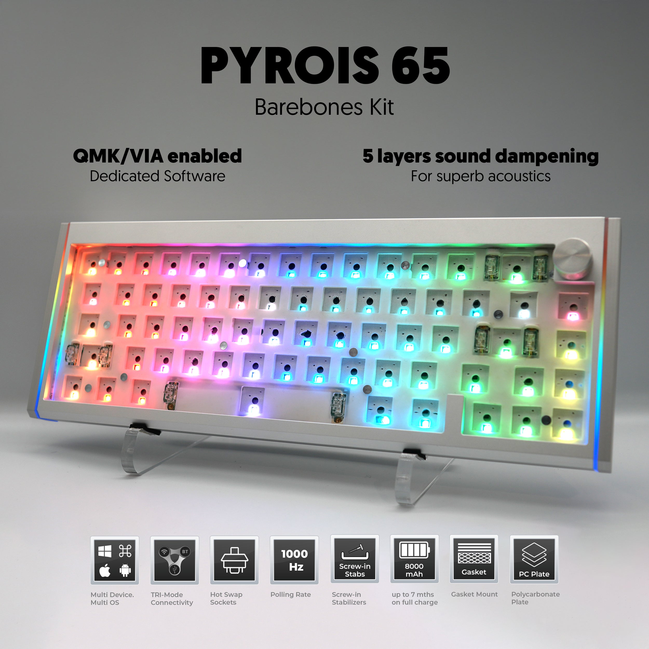 PYROIS 65 Barebones Kit (Pre-Order: ETA End Oct)
