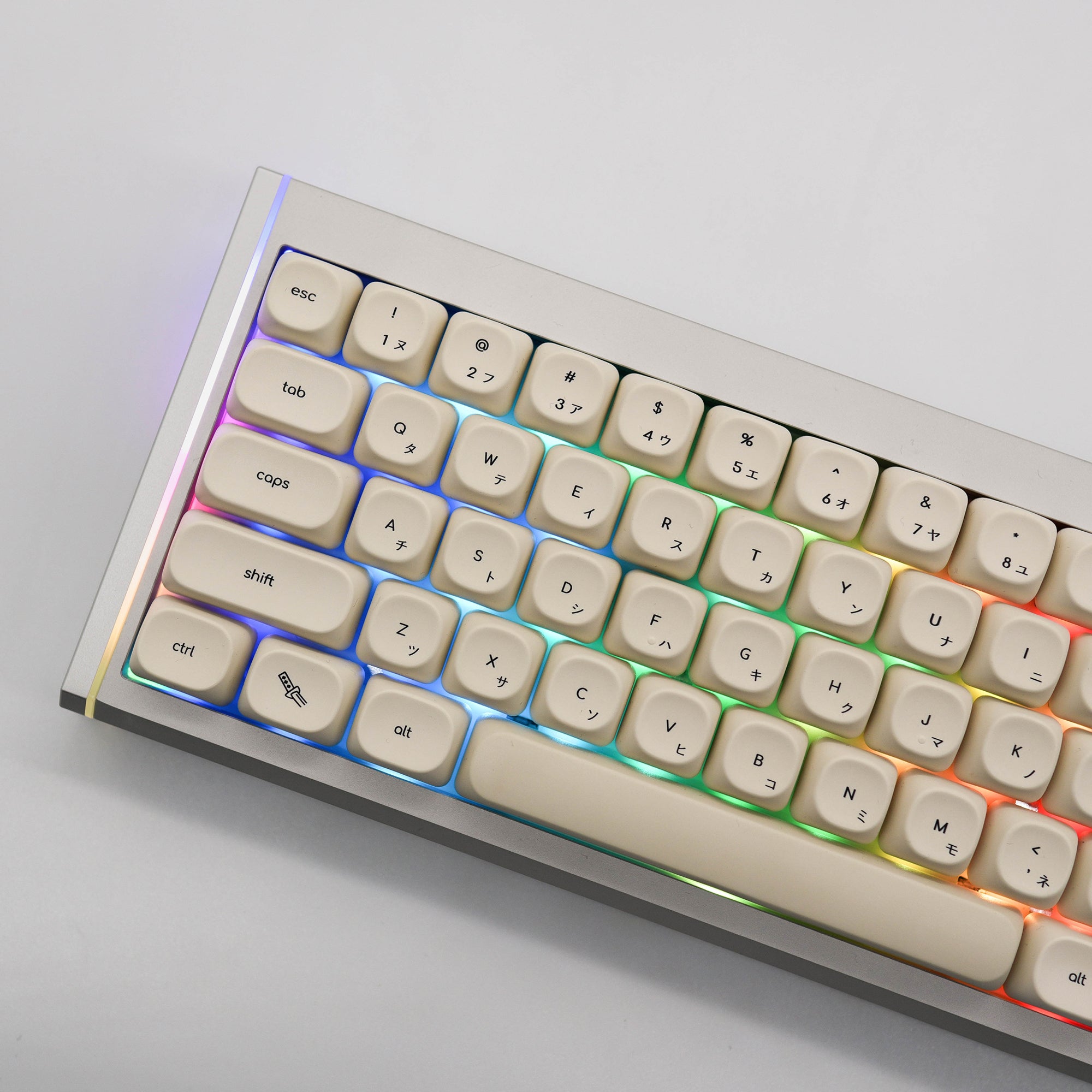 PYROIS 65 Silver Prebuilt - Minimalist Samurai