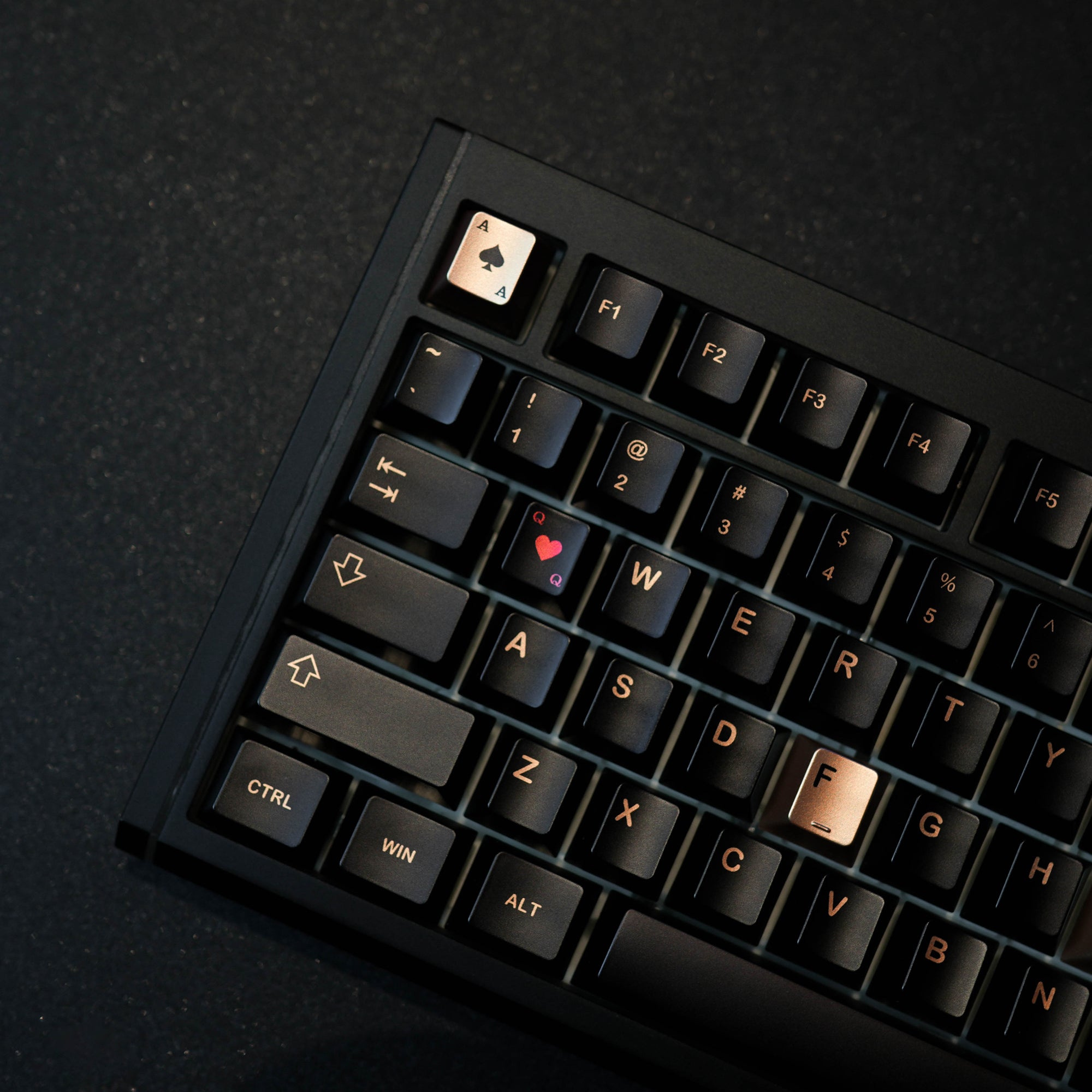 PYROIS 75 Black Prebuilt - Poker (Pre-Order: ETA Mid April)