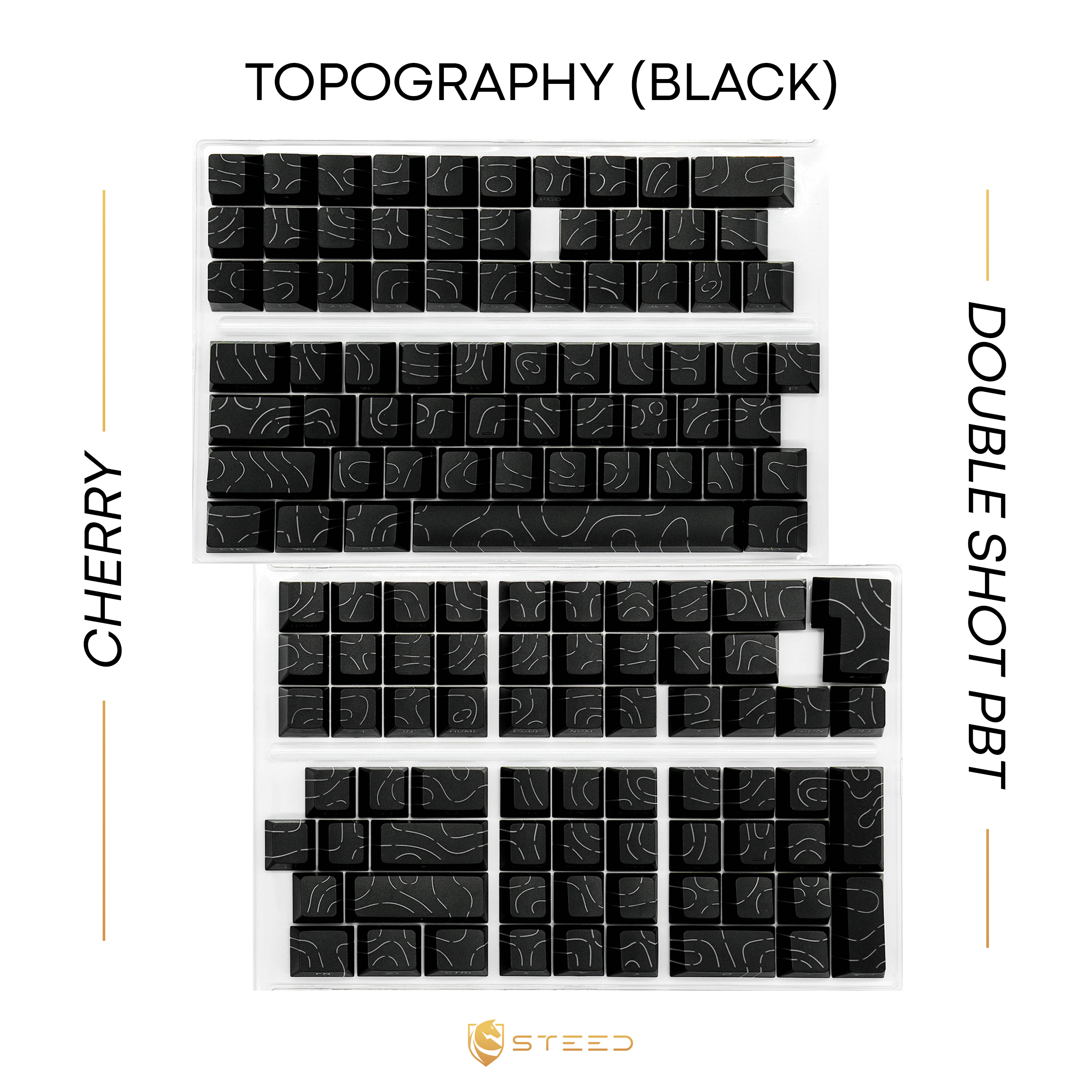 Topography Keycap Set