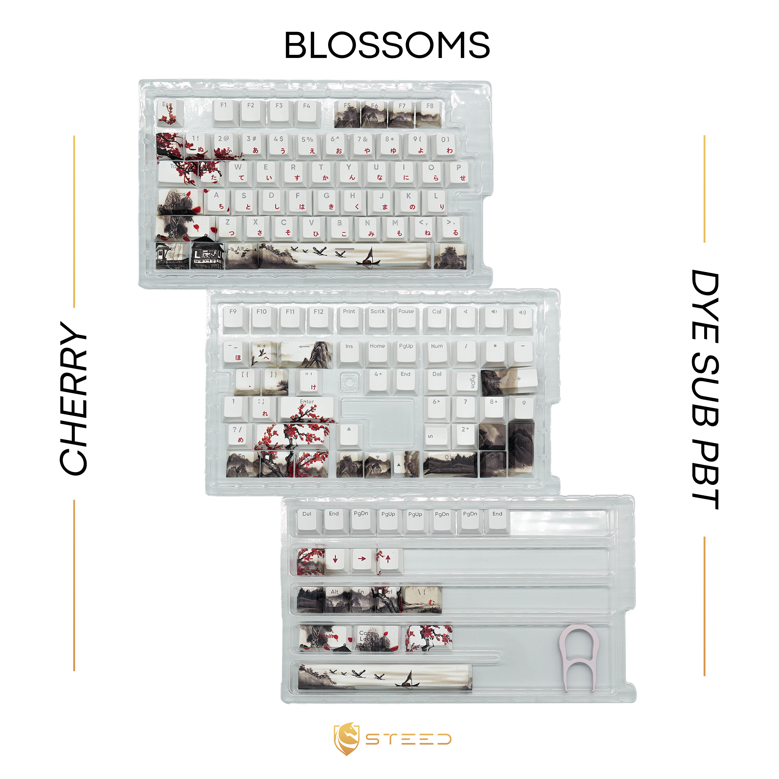 Blossoms Keycap Set