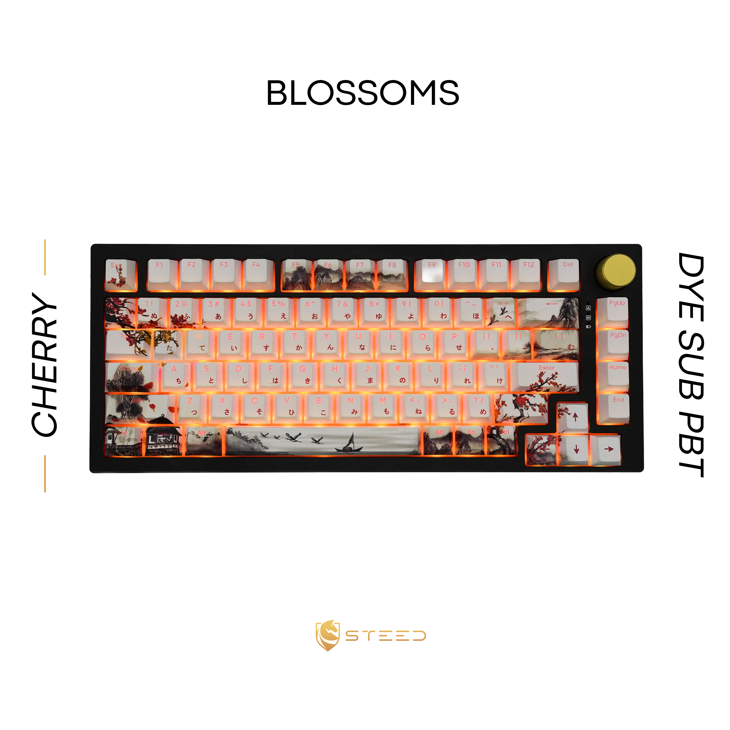Blossoms Keycap Set