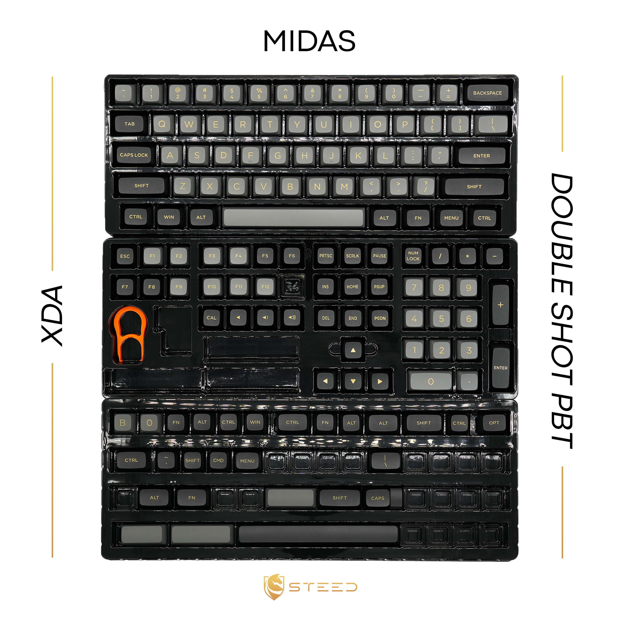MIDAS keycap set