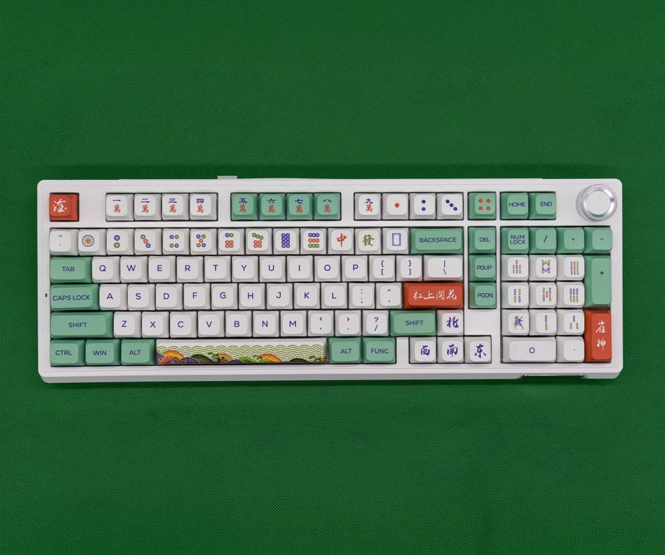 SMK100 White Prebuilt - Mahjong (Pre-Order: ETA End Jun 2026)