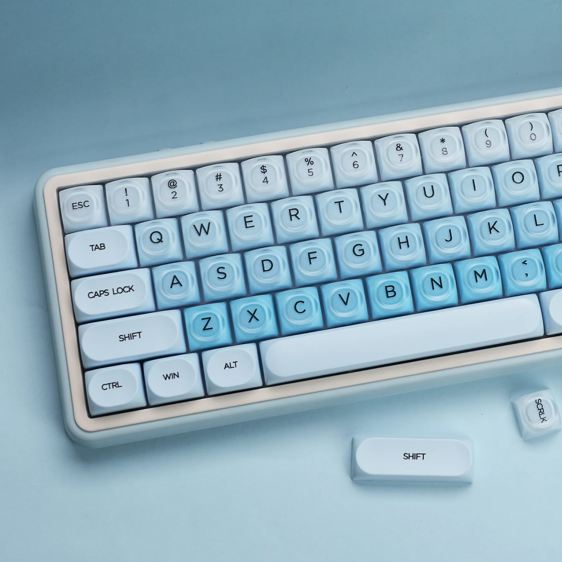 Aqua Keycap Set