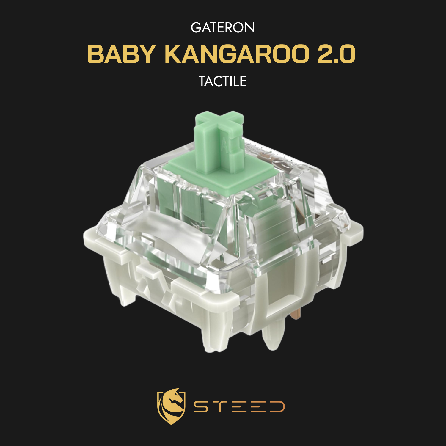 GATERON Baby Kangaroo 2.0 - Tactile (10pcs/pk)