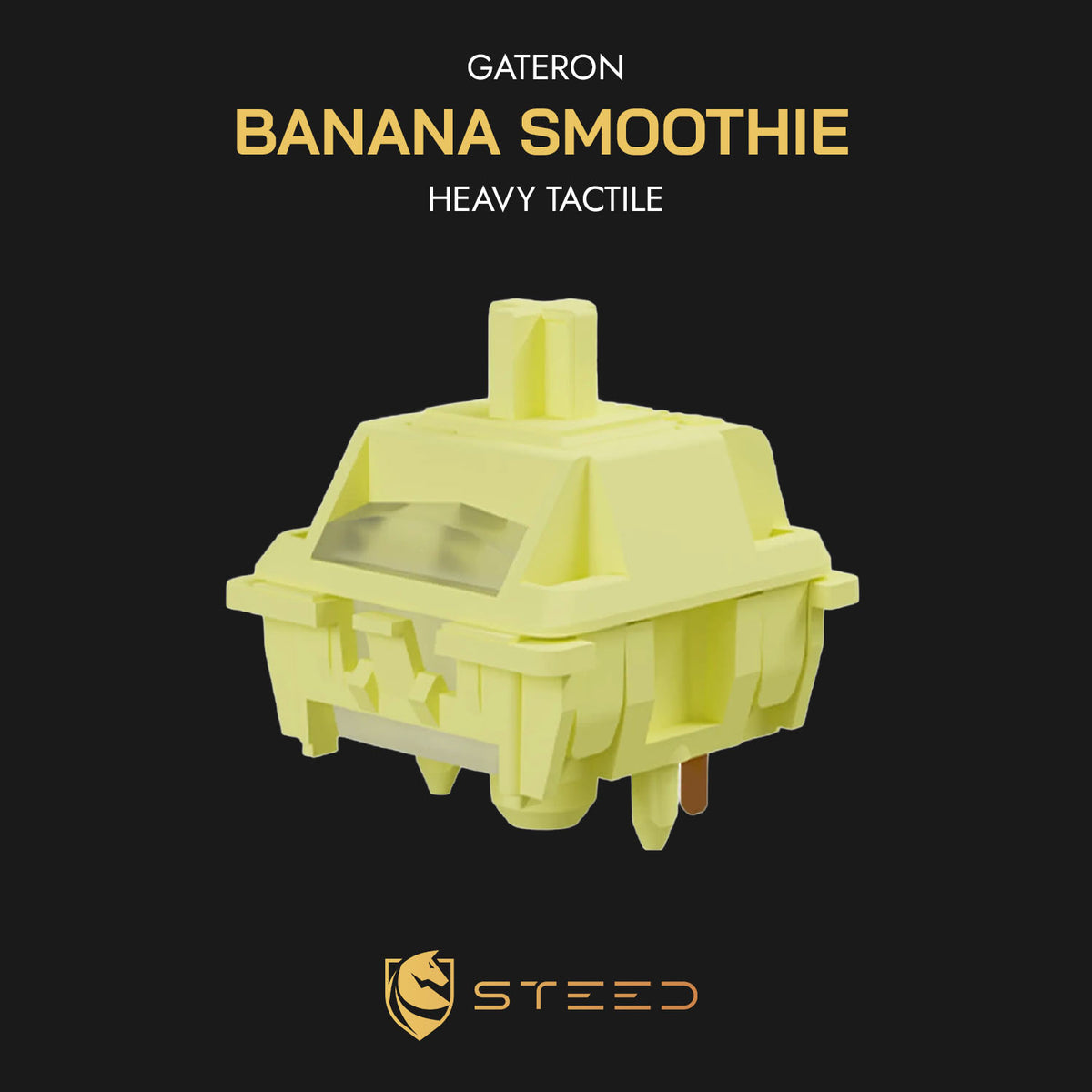 GATERON Banana Smoothie - Heavy Tactile (10pcs/pk)