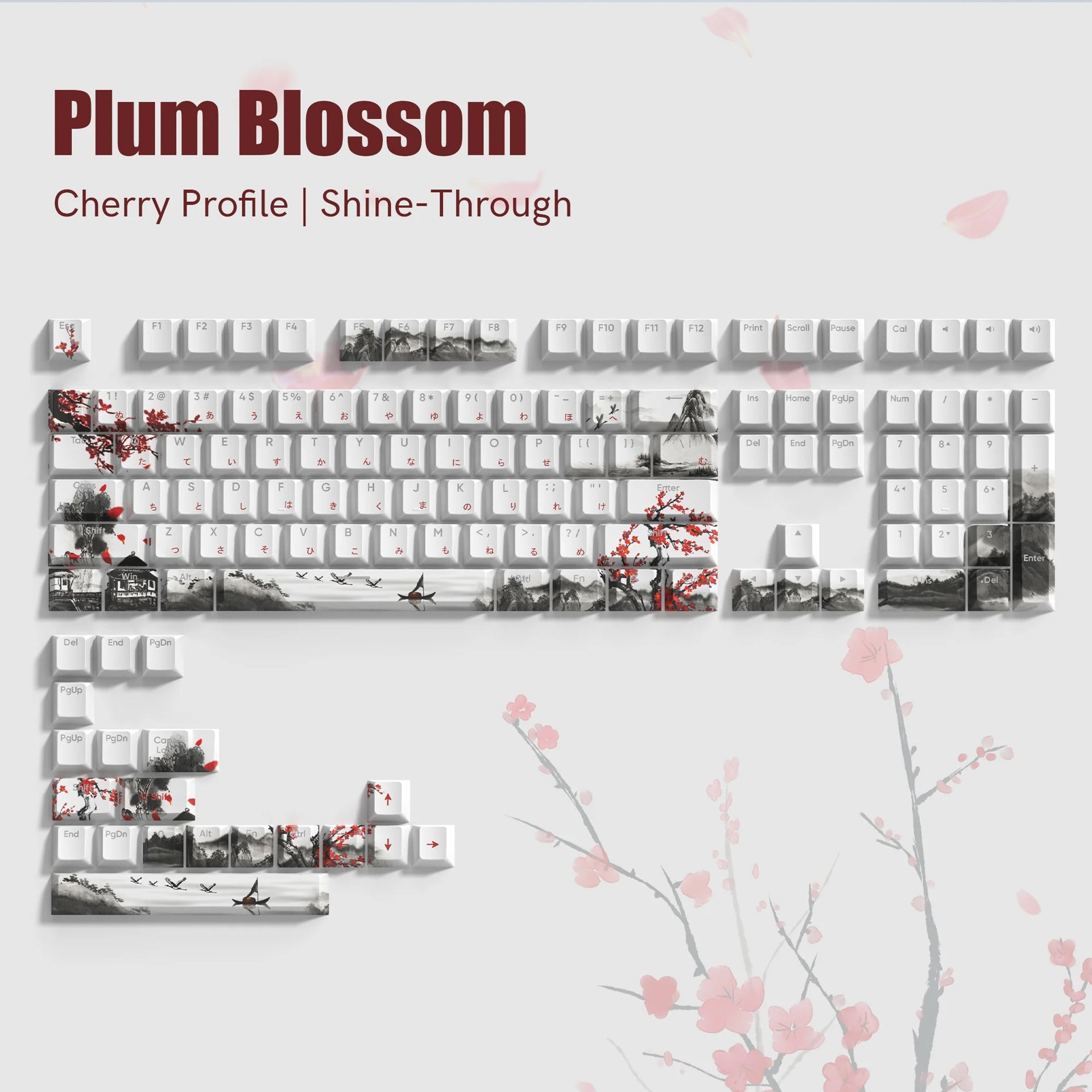 Blossoms Keycap Set