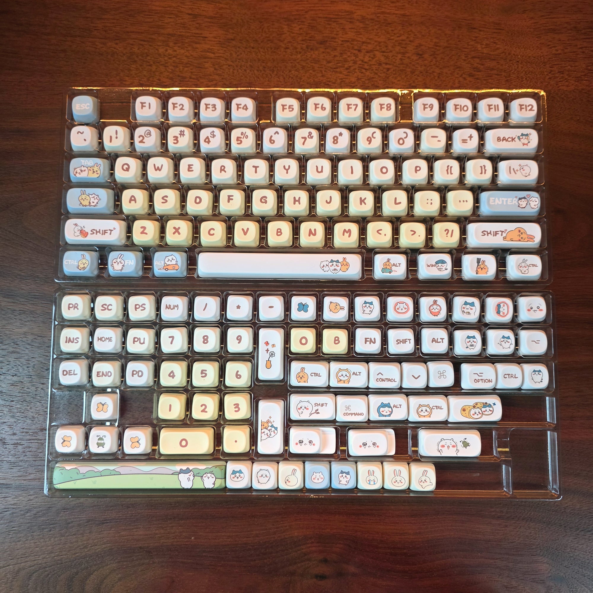 Chiikawa keycap set