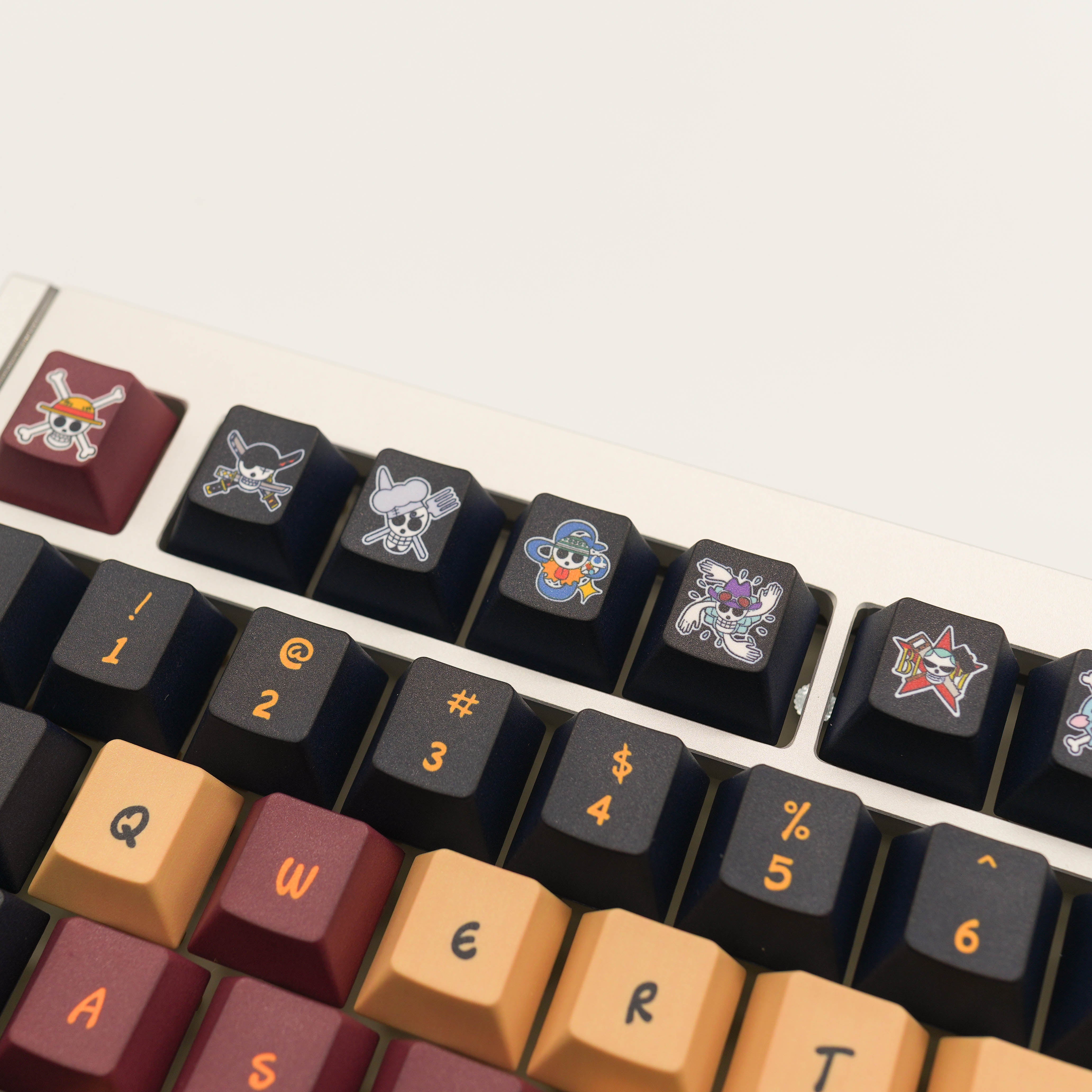 Straw Hat Pirate Keycap Set
