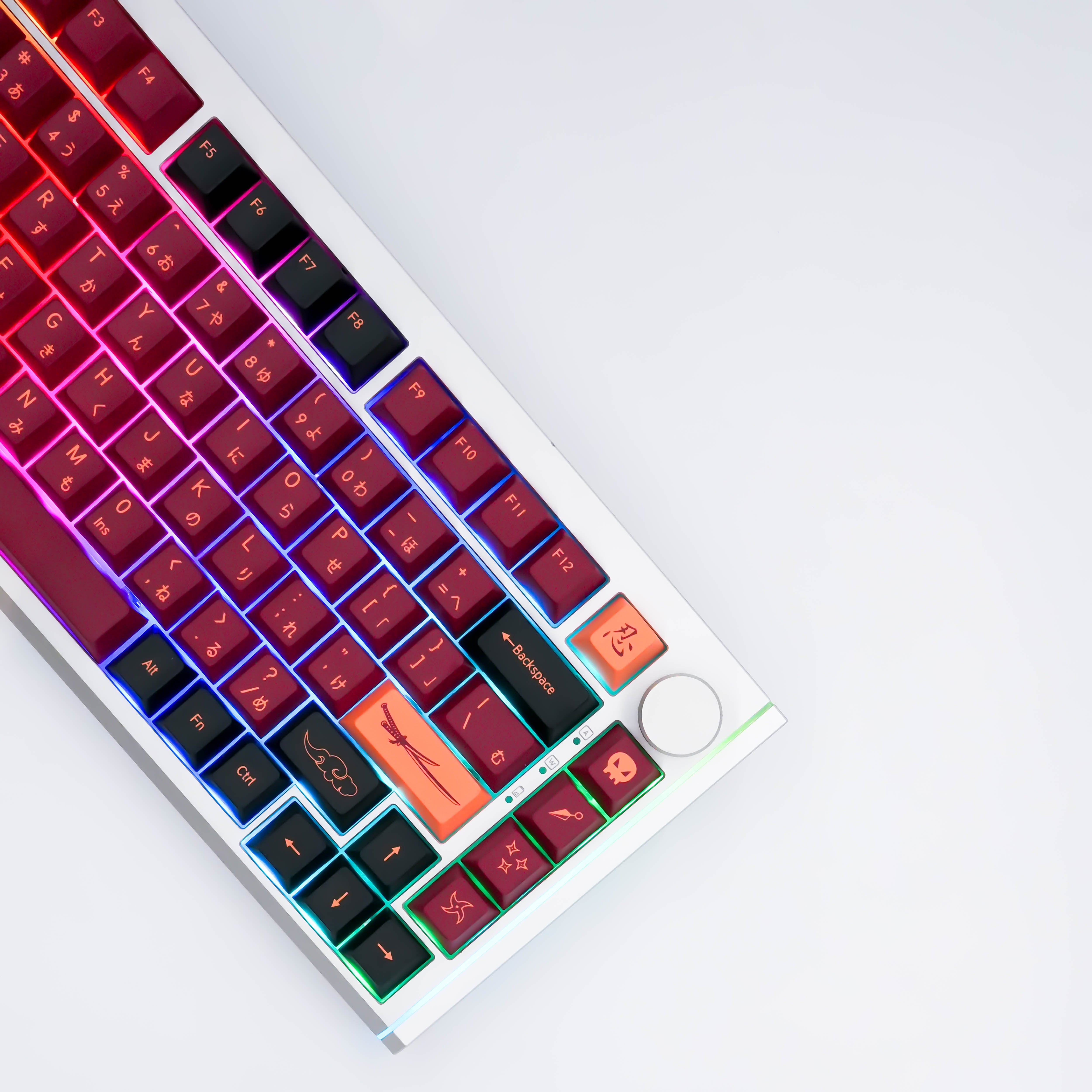 PYROIS 75 Silver Prebuilt - Red Samurai v2