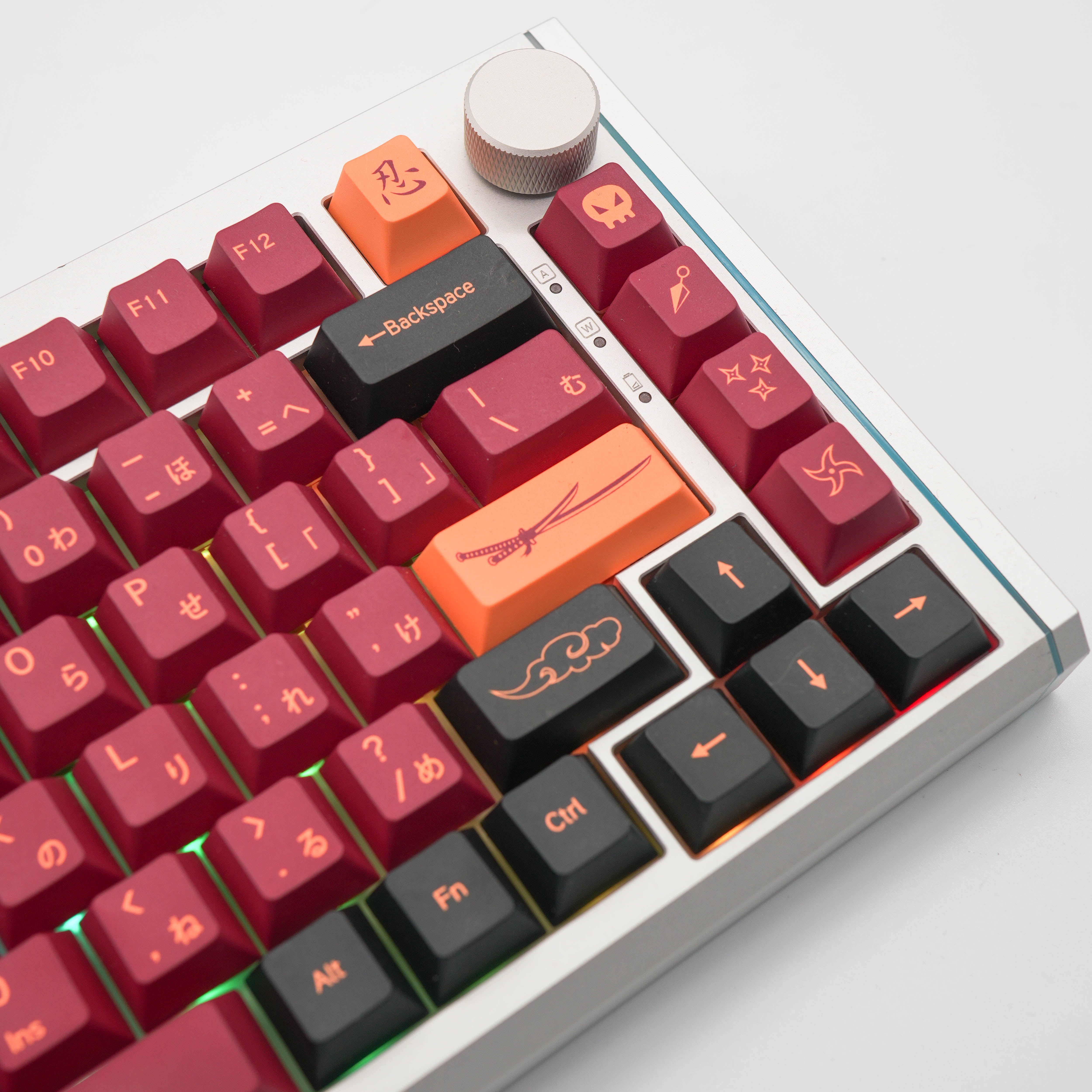 PYROIS 75 Silver Prebuilt - Red Samurai v2