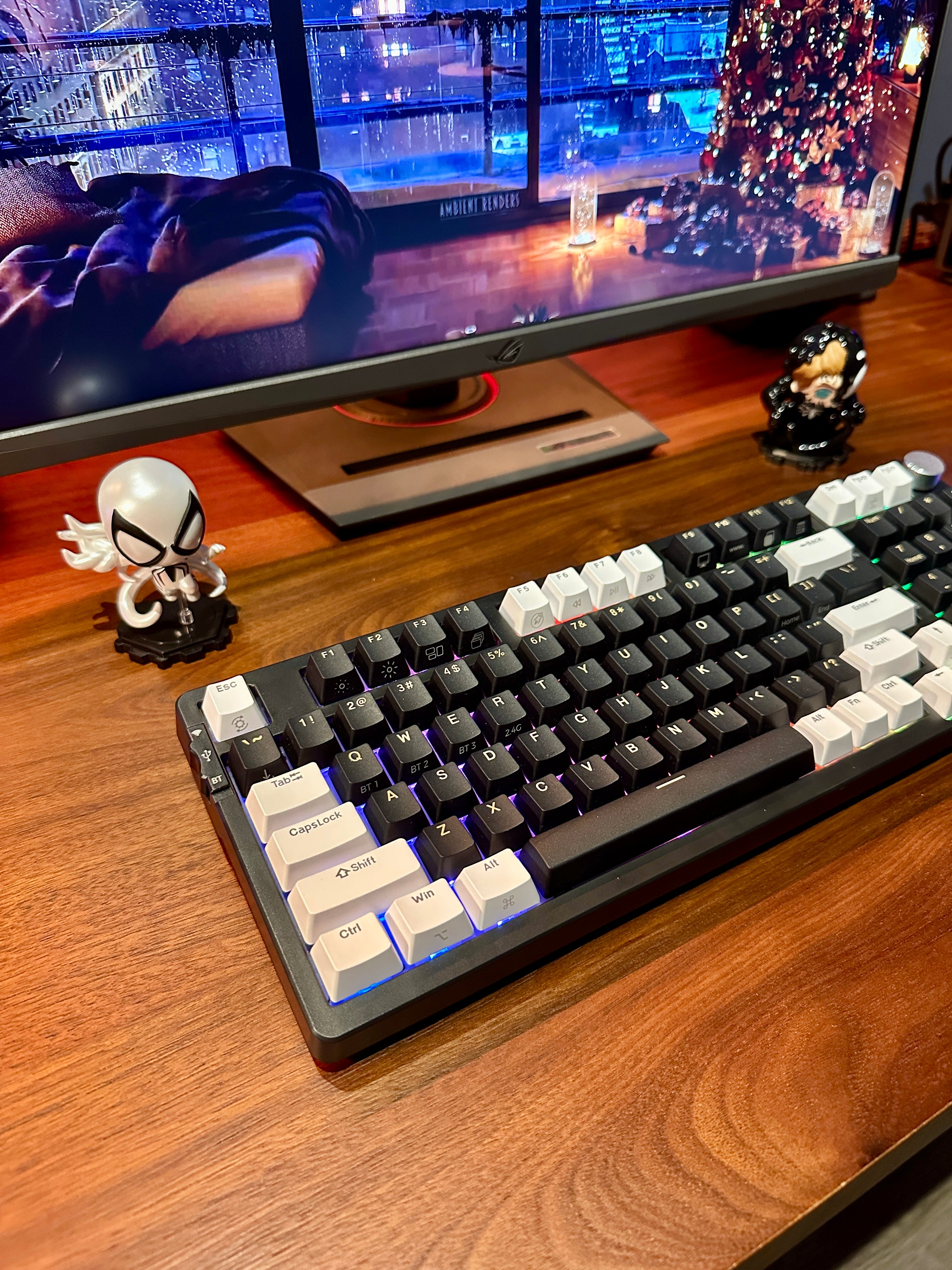 SMK98 black + G PRO 3.0 Yellow switch + Hybrid black keycap