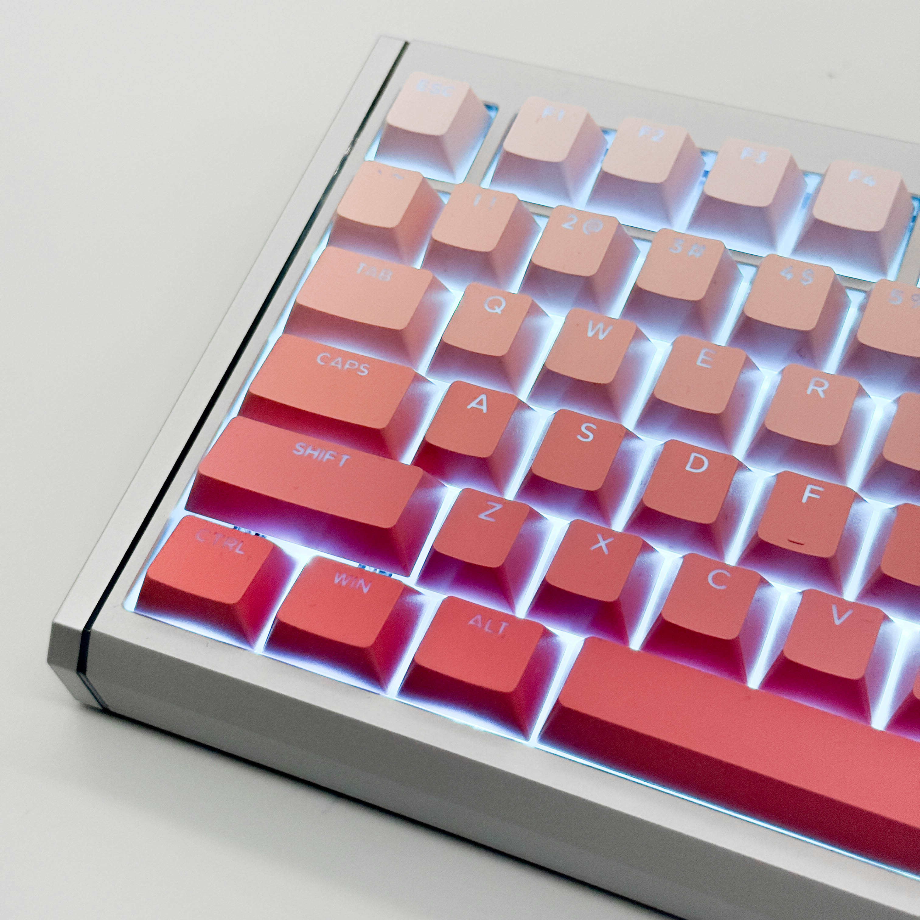 Shine Through Blush Keycap Set