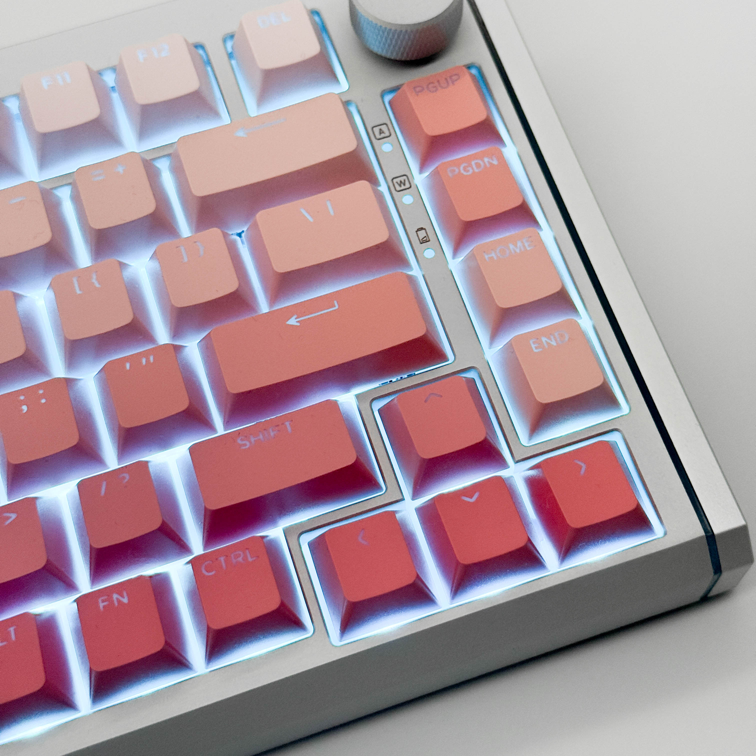 Shine Through Blush Keycap Set