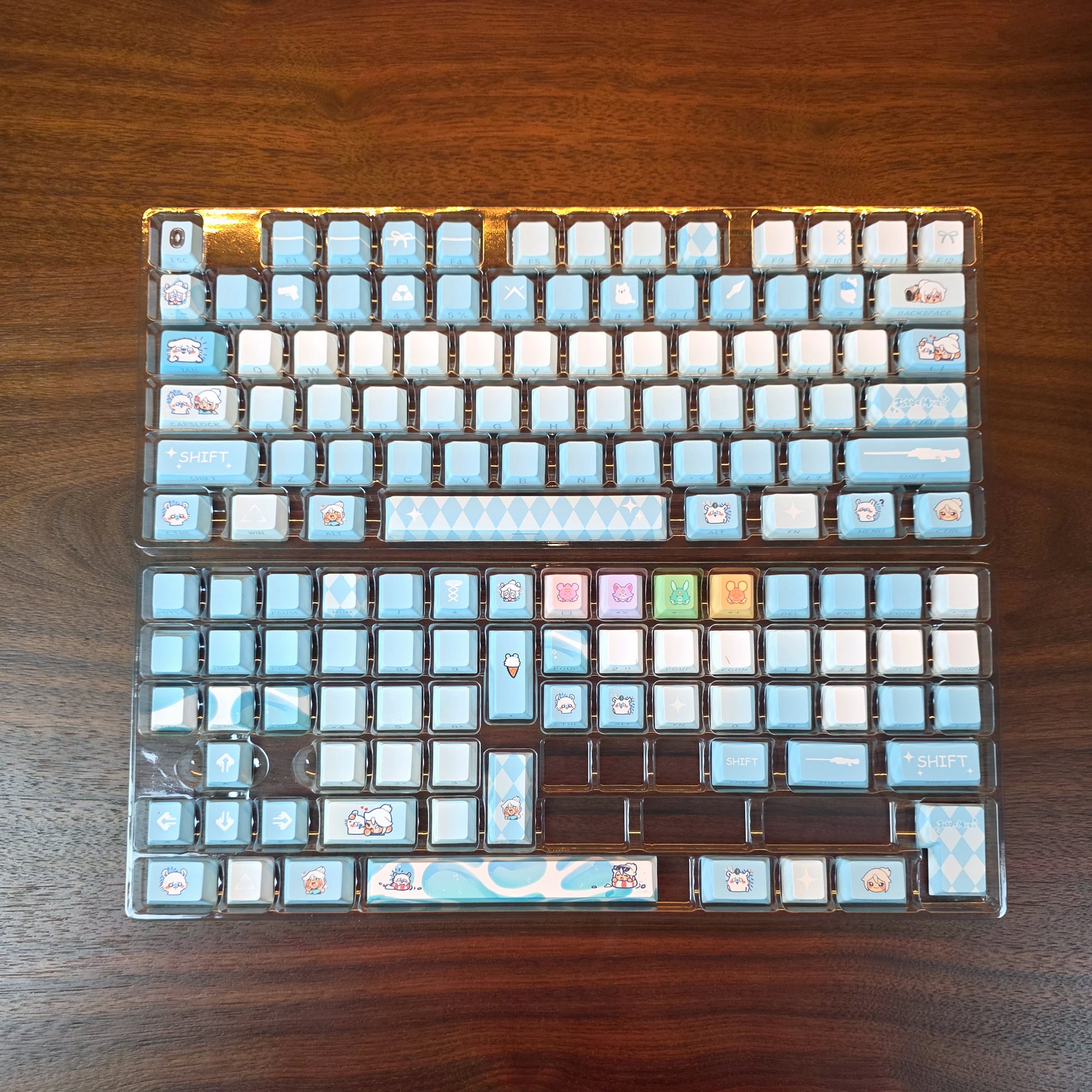 Jett x Momo keycap set
