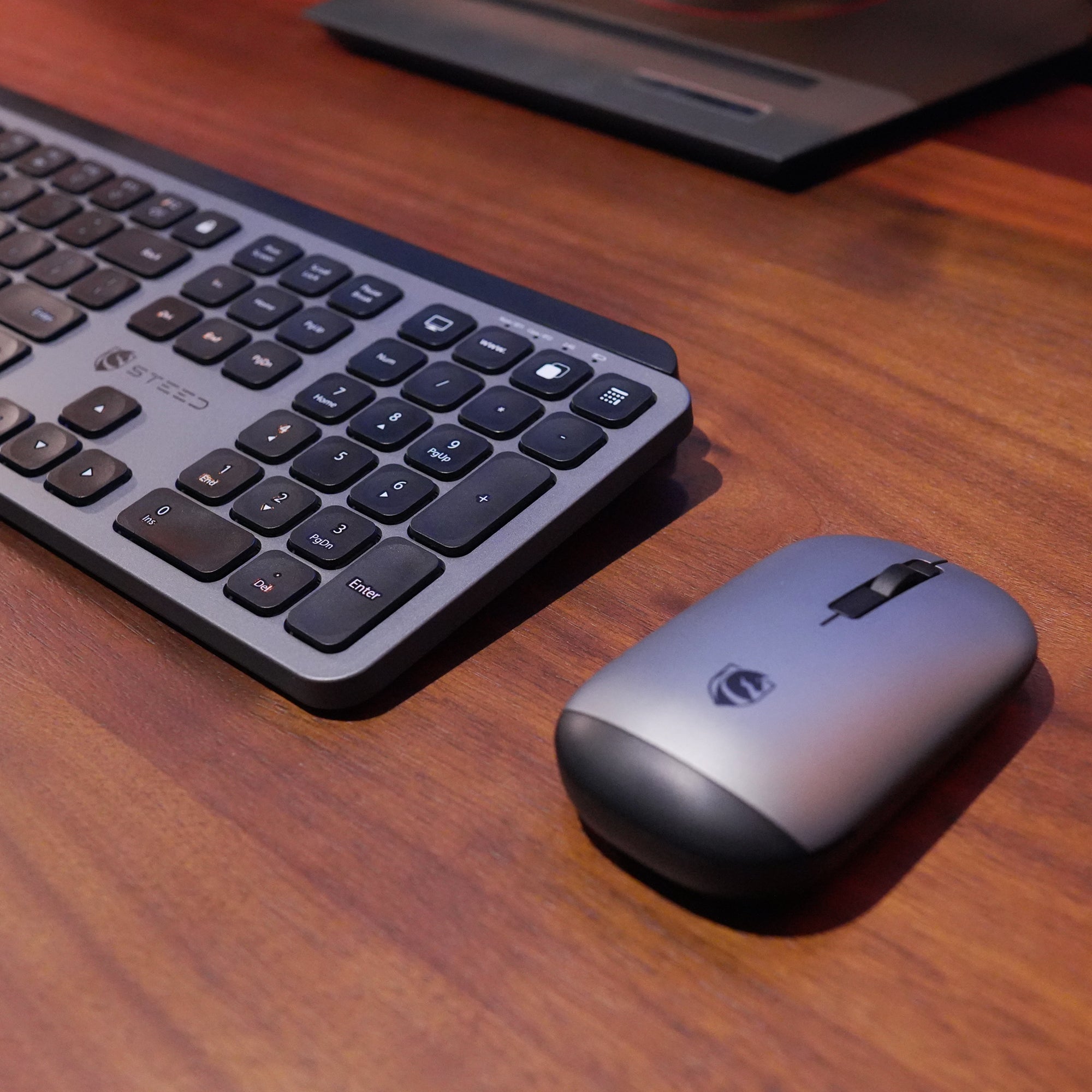 Silent Wireless Keyboard and Mouse Combo MKB110DB (Pre-Order: ETA End Mar)