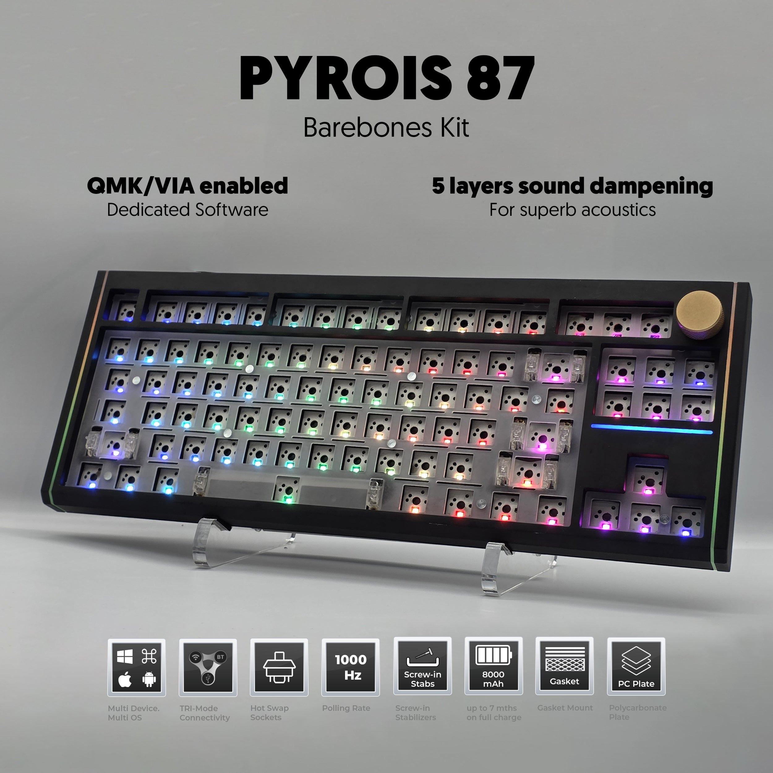 PYROIS 87 Barebones Kit (Pre-Order: ETA End Sep)
