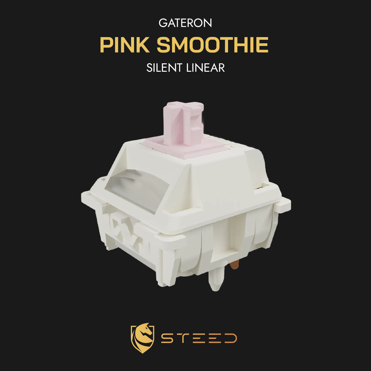 GATERON Pink Smoothie - Silent Linear (10pcs/pk)