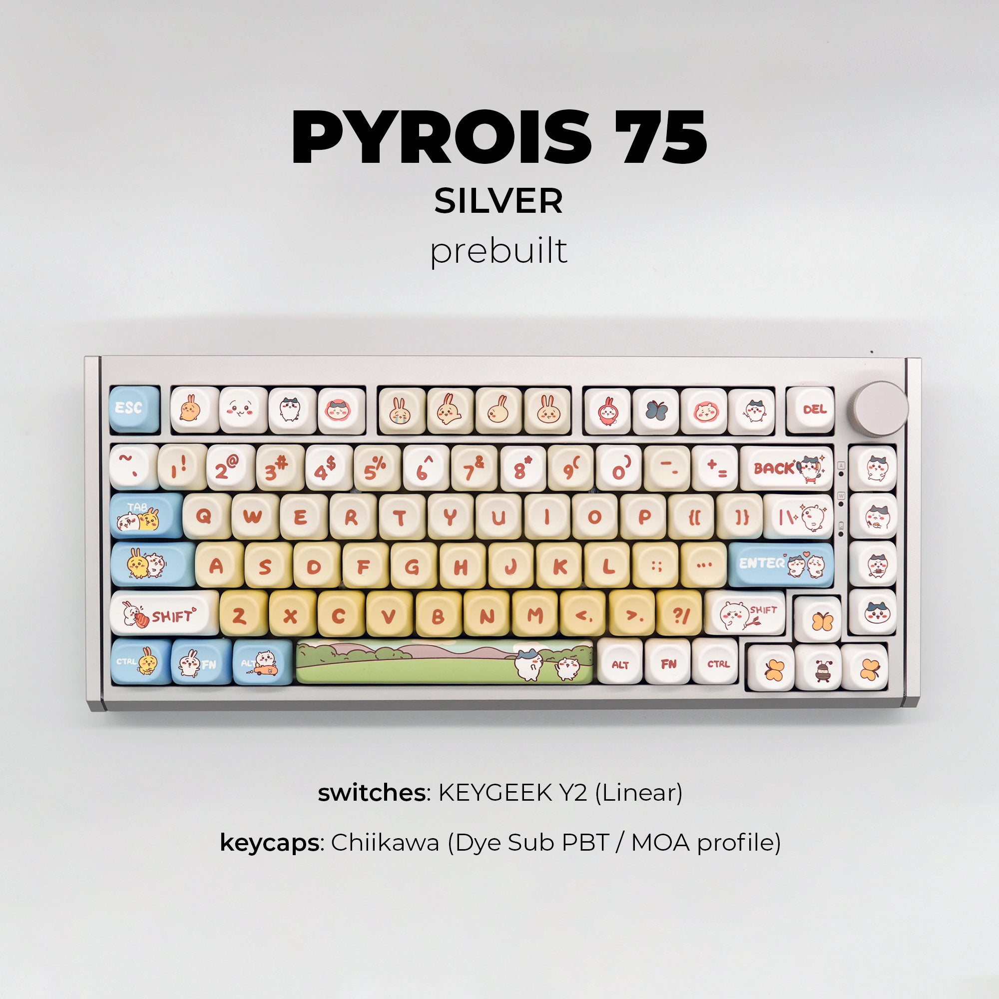 PYROIS 75 Silver Prebuilt