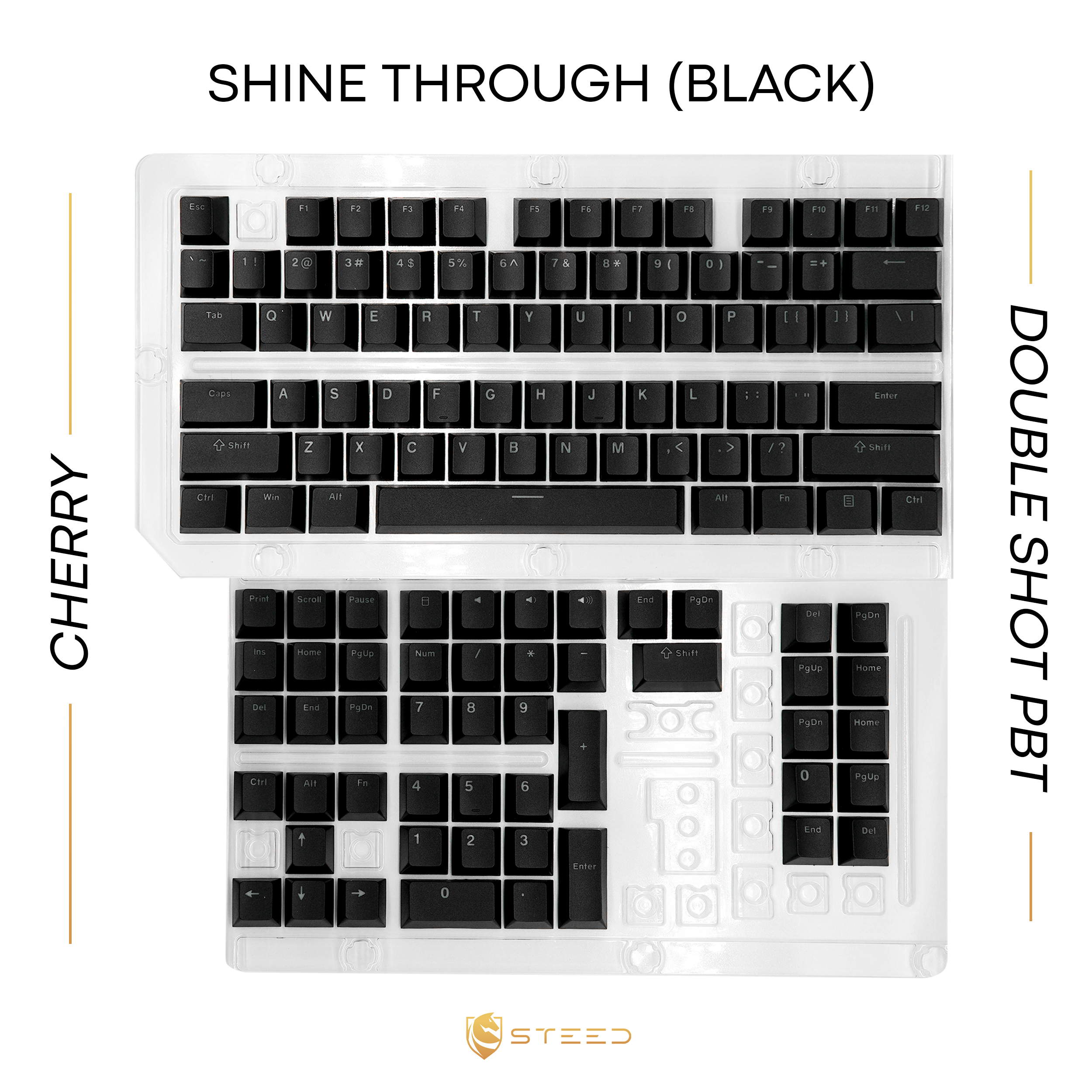 Shine Through Keycap Set