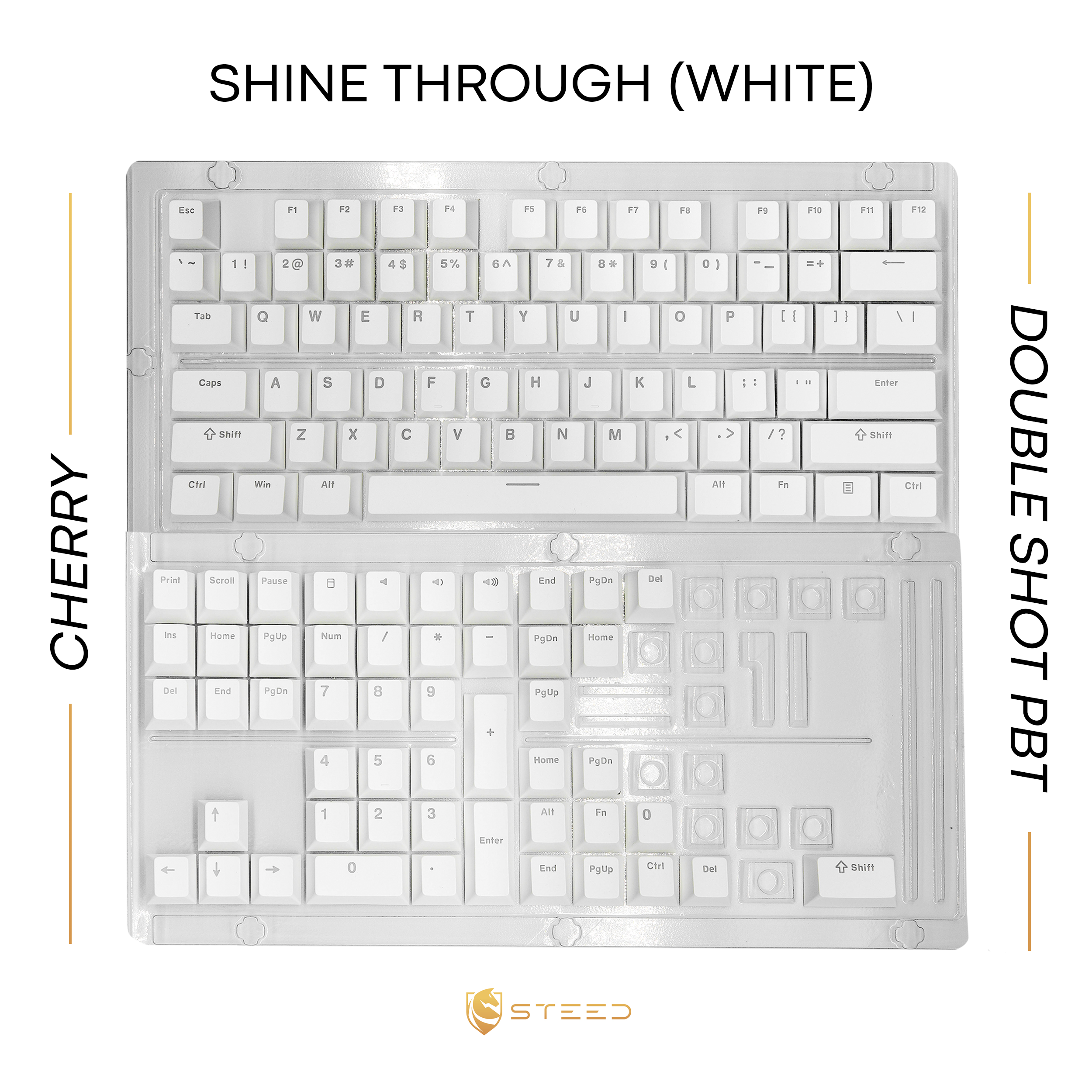 Shine Through Keycap Set