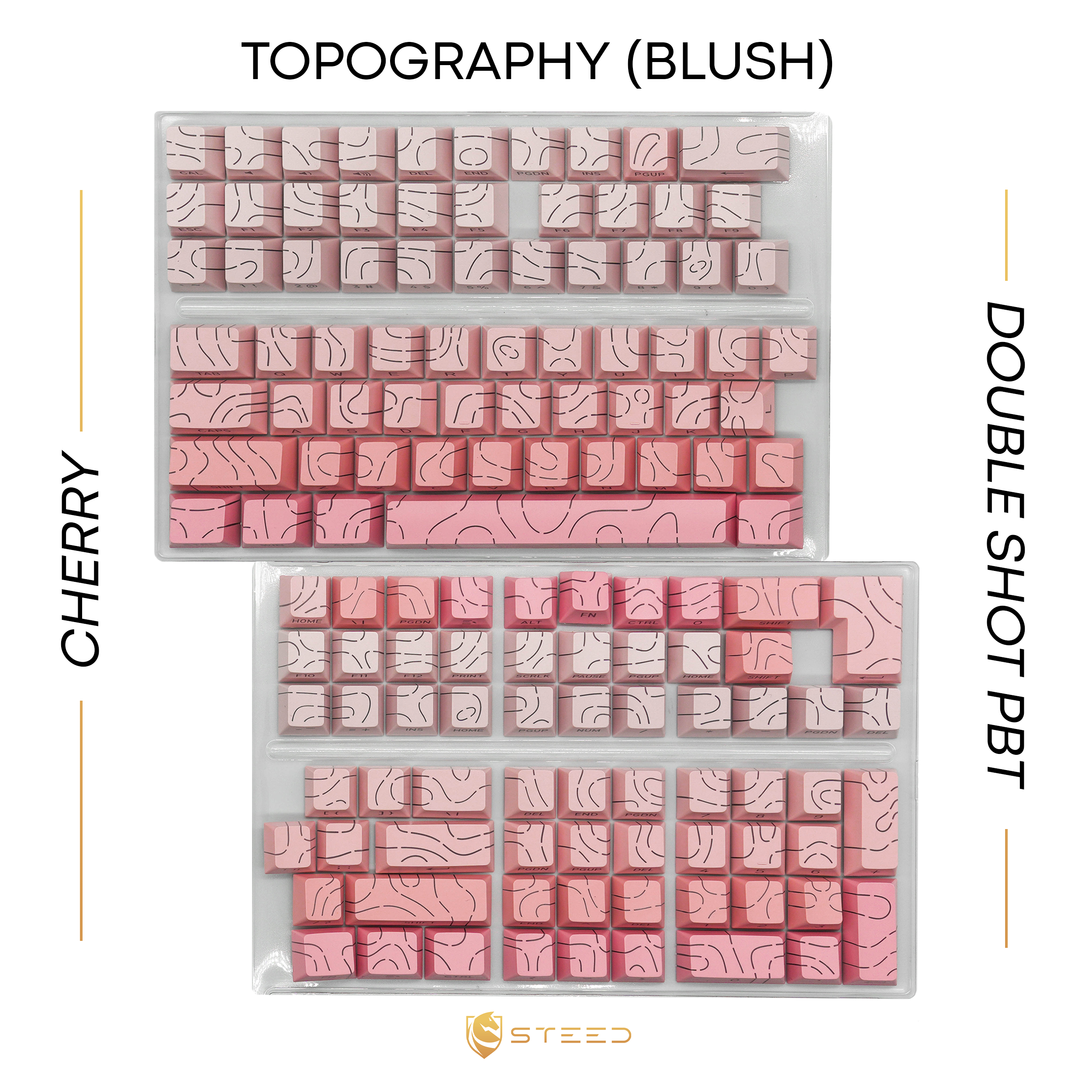 Topography Keycap Set